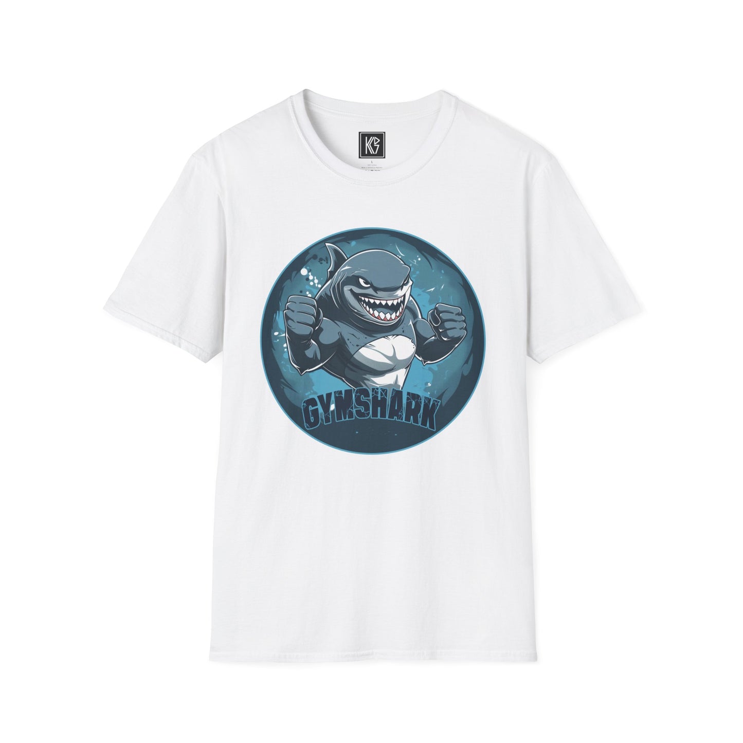 Gym Shark workout Graphic Tee Softstyle by KGD Prints