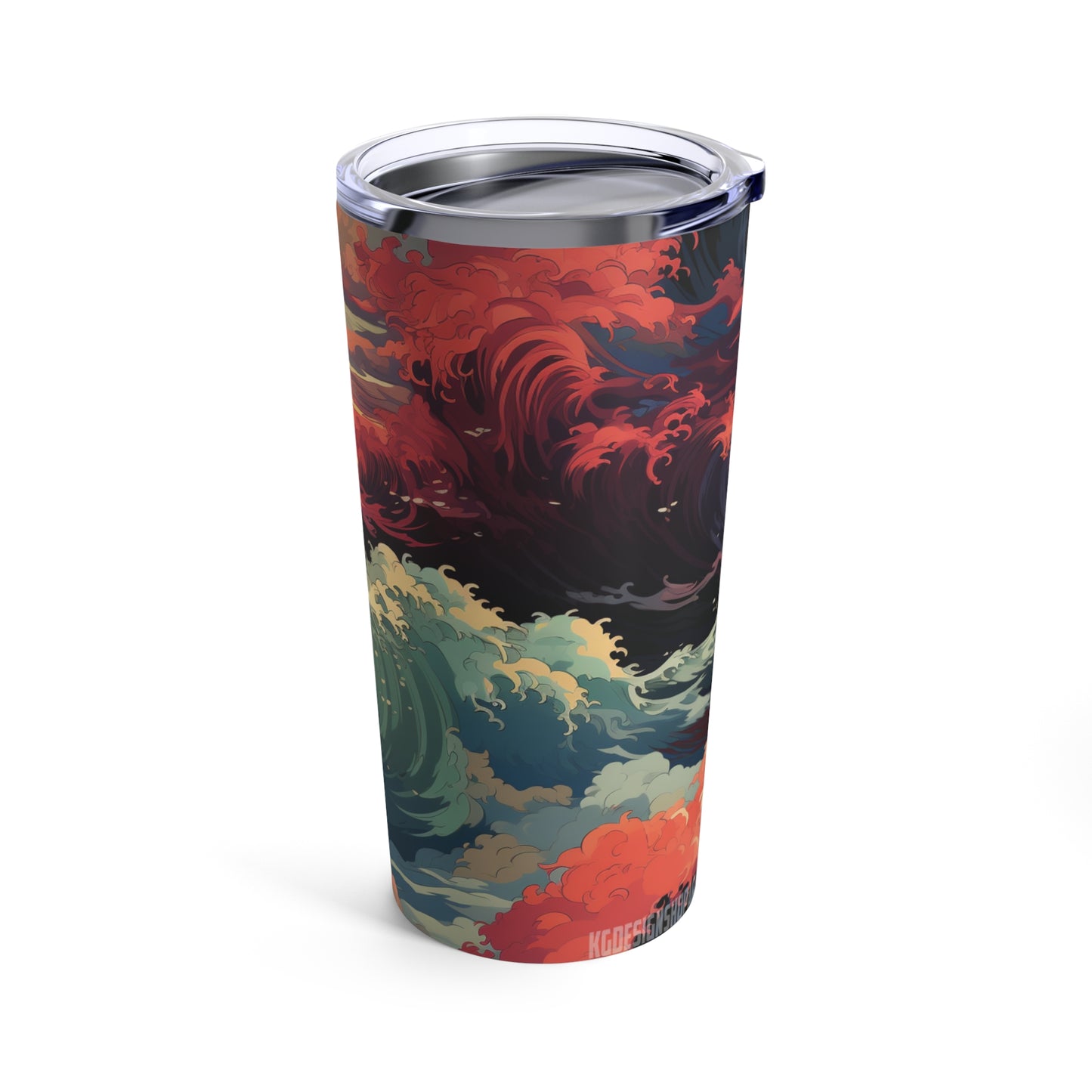 Ocean Sunset Art Tumbler 20oz