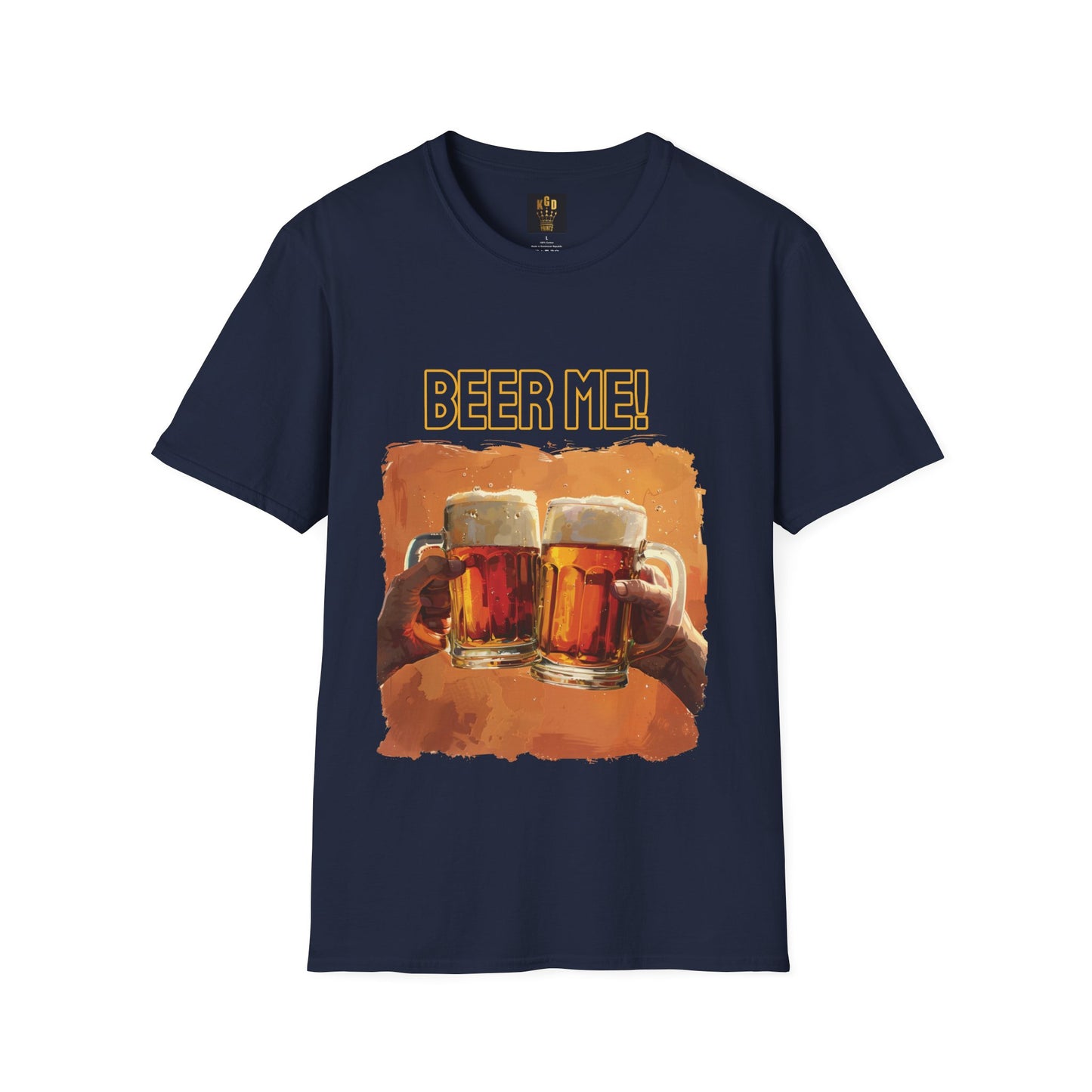 Beer Me Graphic Tee Softstyle by KGD Prints