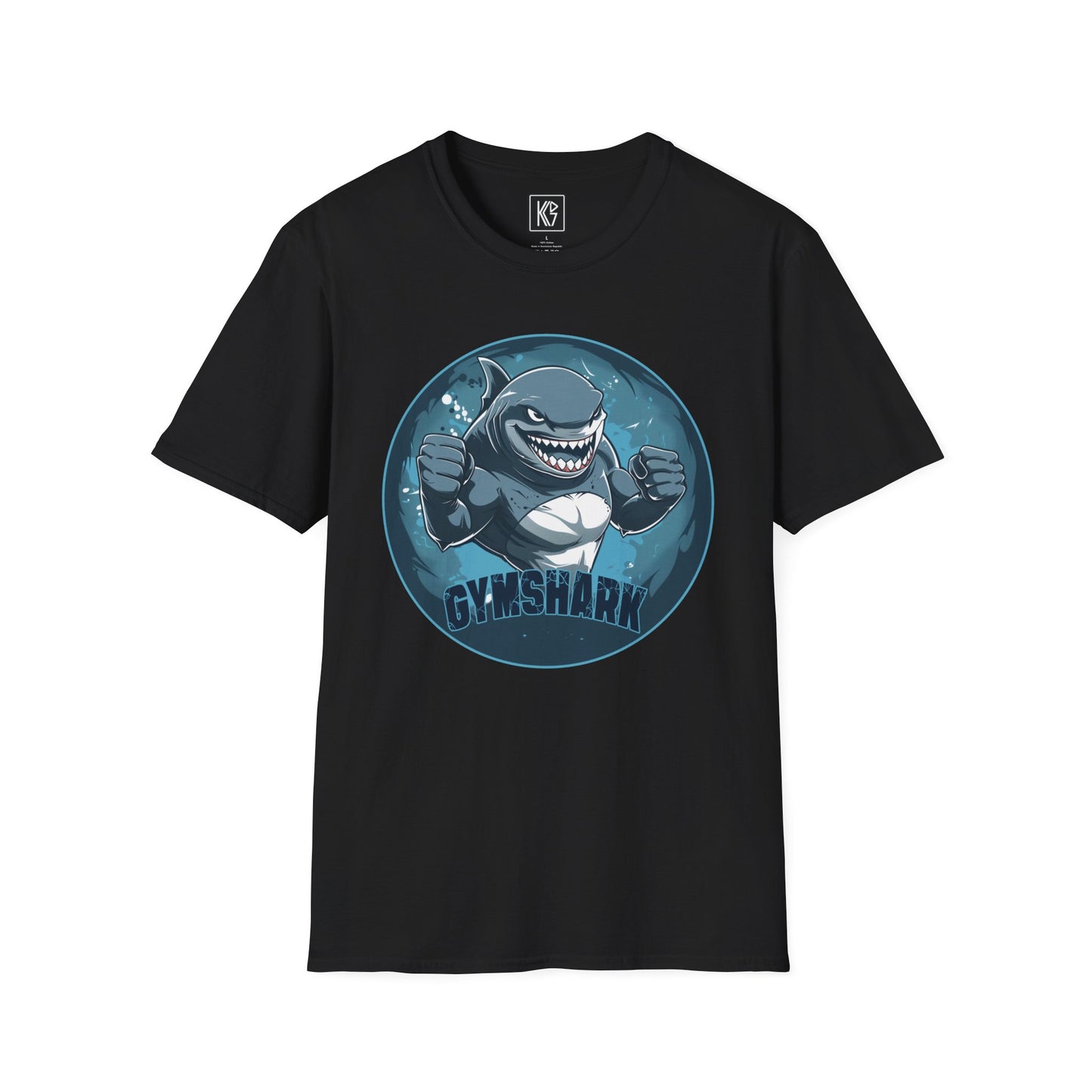 Gym Shark workout Graphic Tee Softstyle by KGD Prints