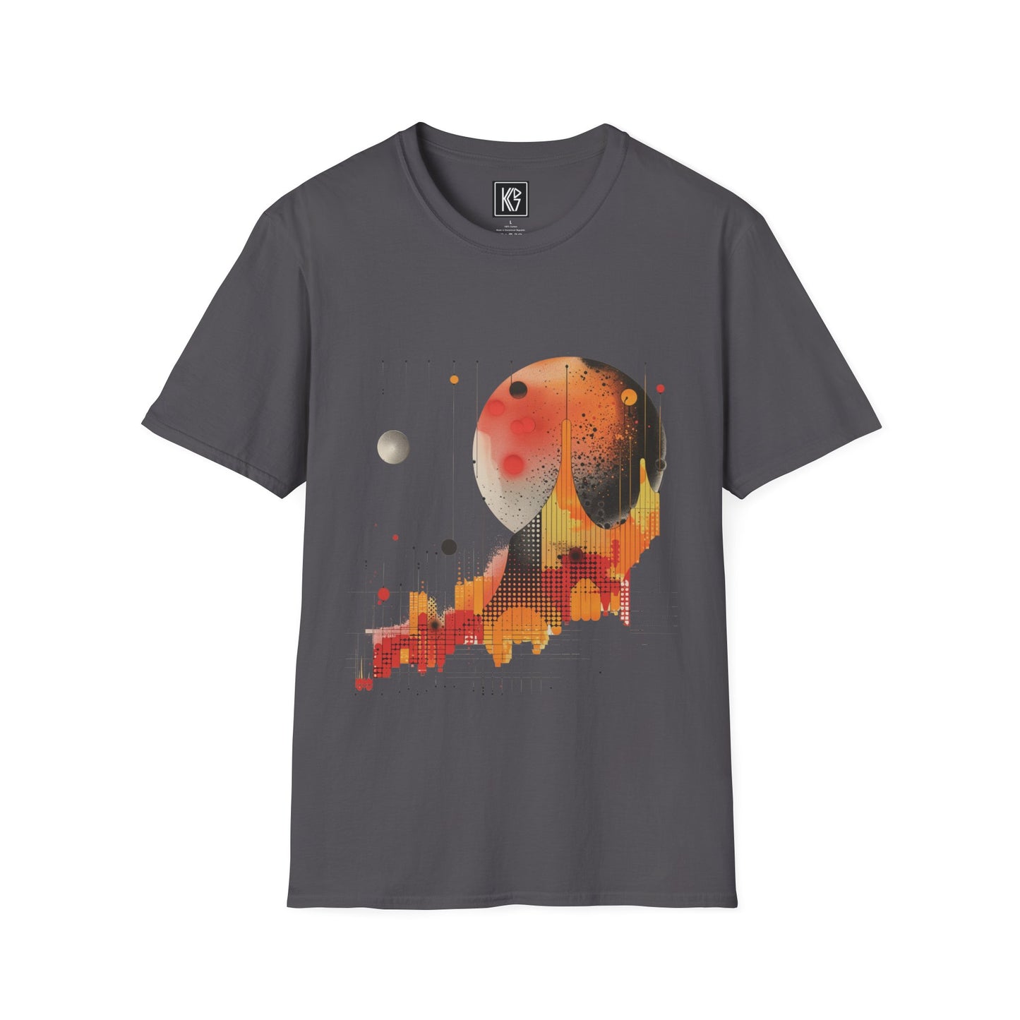 Moonrocks Graphic Tee Softstyle by KGD Prints