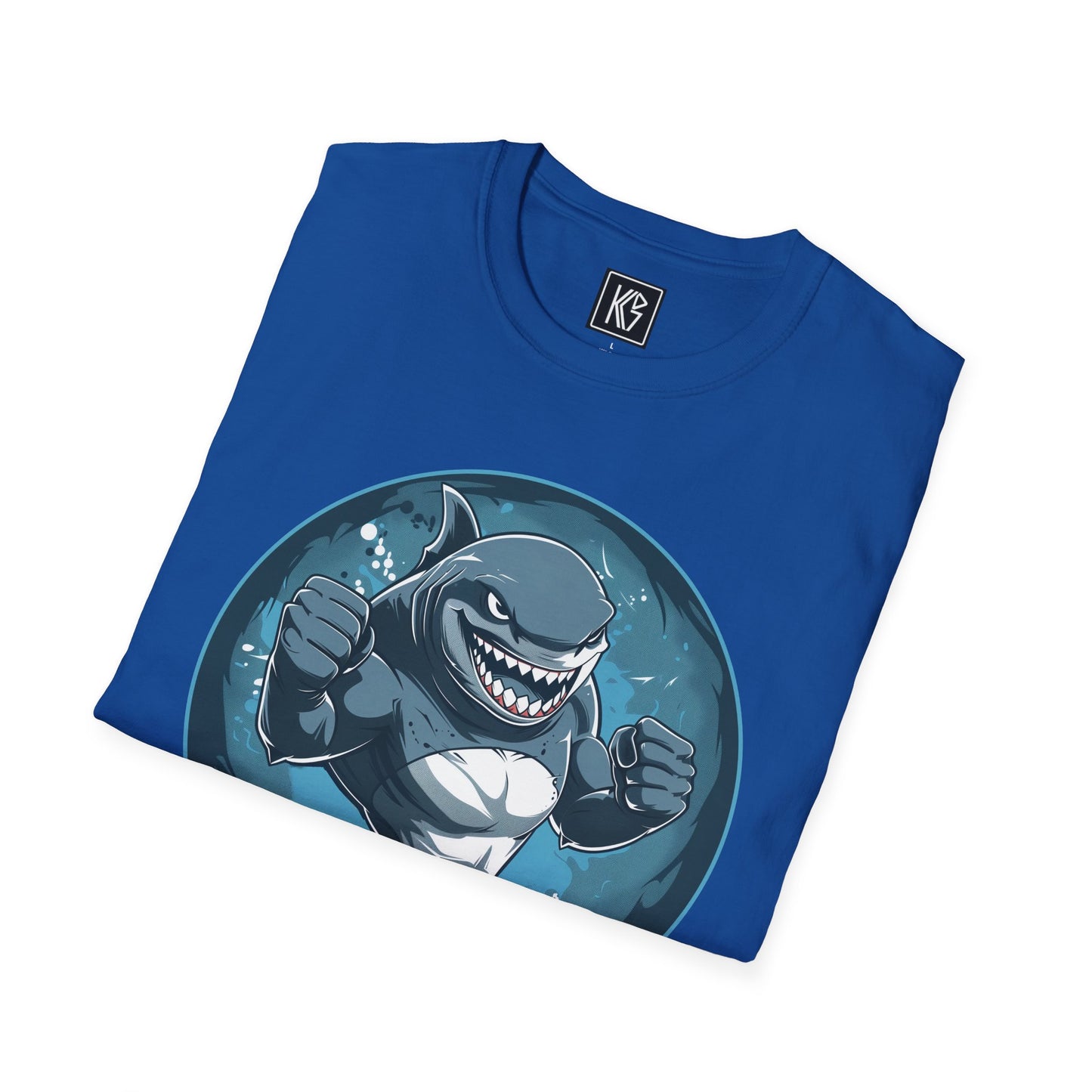 Gym Shark workout Graphic Tee Softstyle by KGD Prints