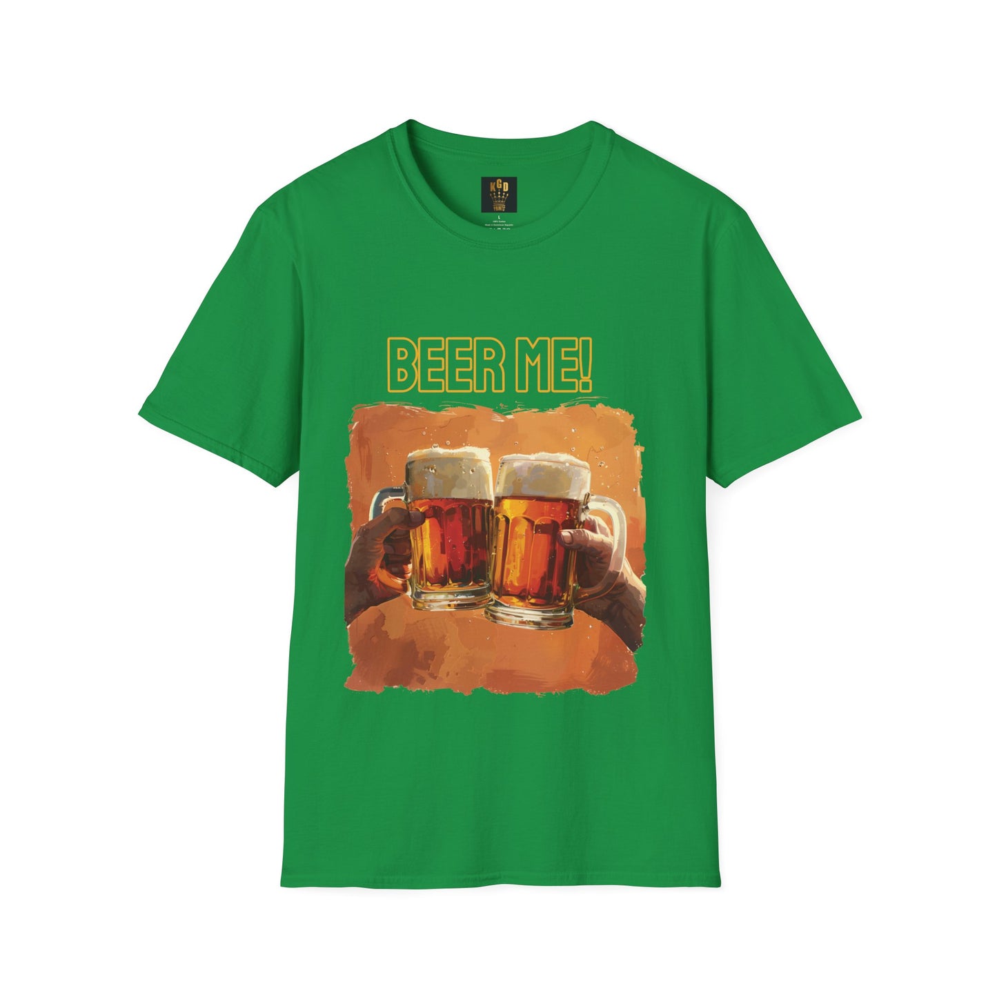 Beer Me Graphic Tee Softstyle by KGD Prints
