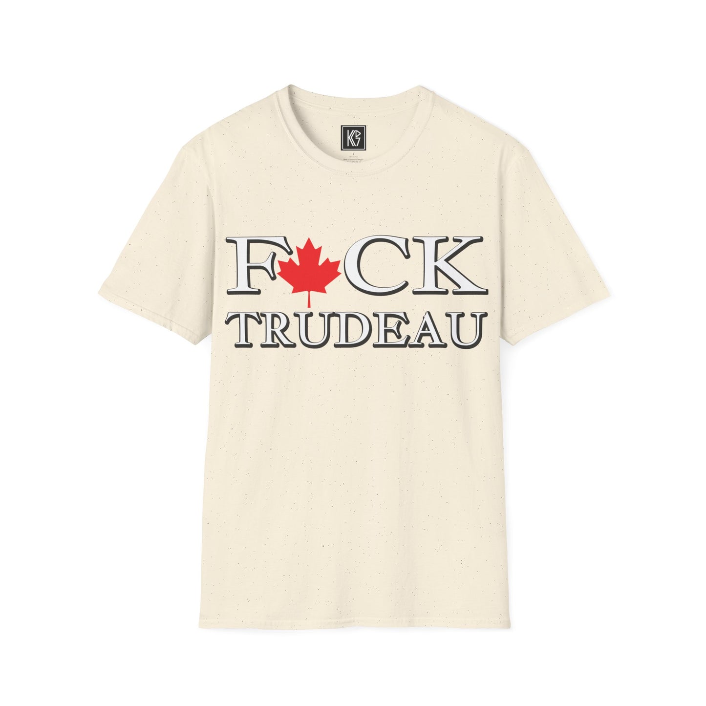 Fuck Trudeau Uncensored Graphic Tee Softstyle by KGD Prints