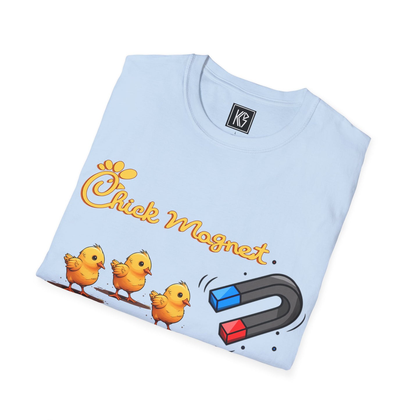 Chick Magnet Graphic Tee Softstyle by KGD Prints