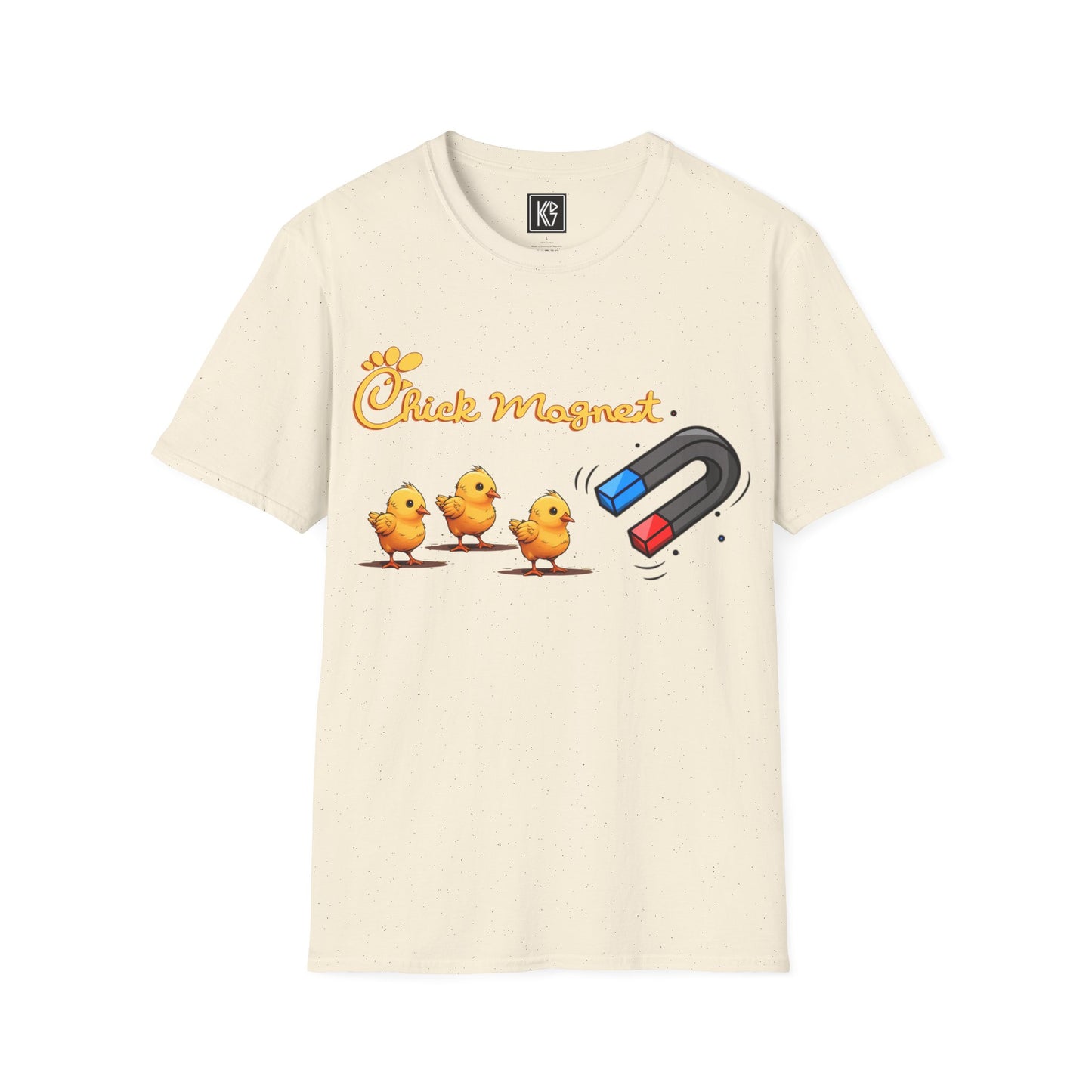 Chick Magnet Graphic Tee Softstyle by KGD Prints