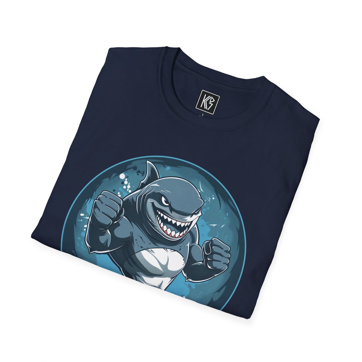 Gym Shark workout Graphic Tee Softstyle by KGD Prints