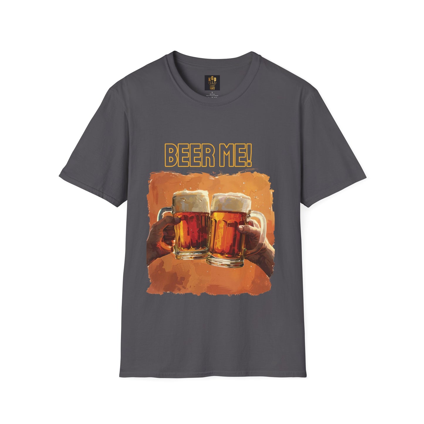 Beer Me Graphic Tee Softstyle by KGD Prints