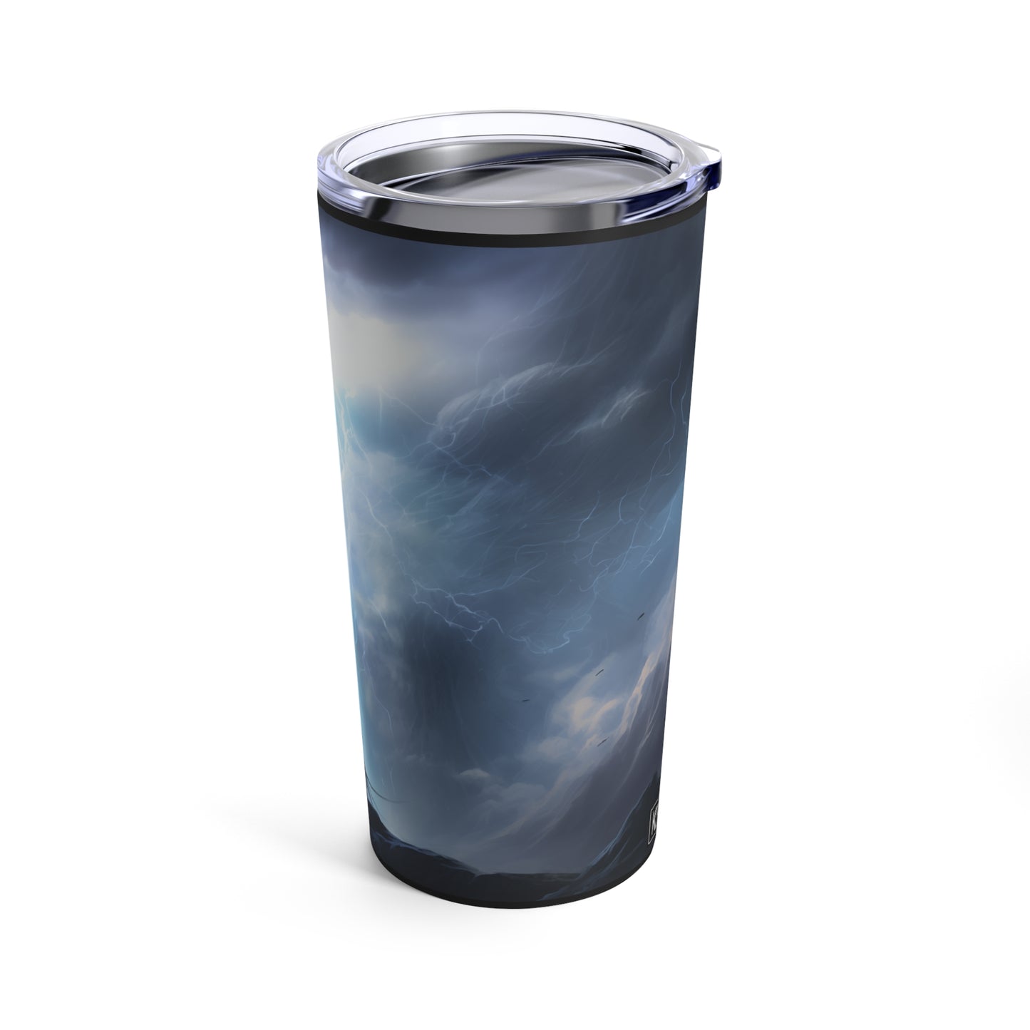 Ramuh, lightning, summon, art, Tumbler, 20oz, custom artwork