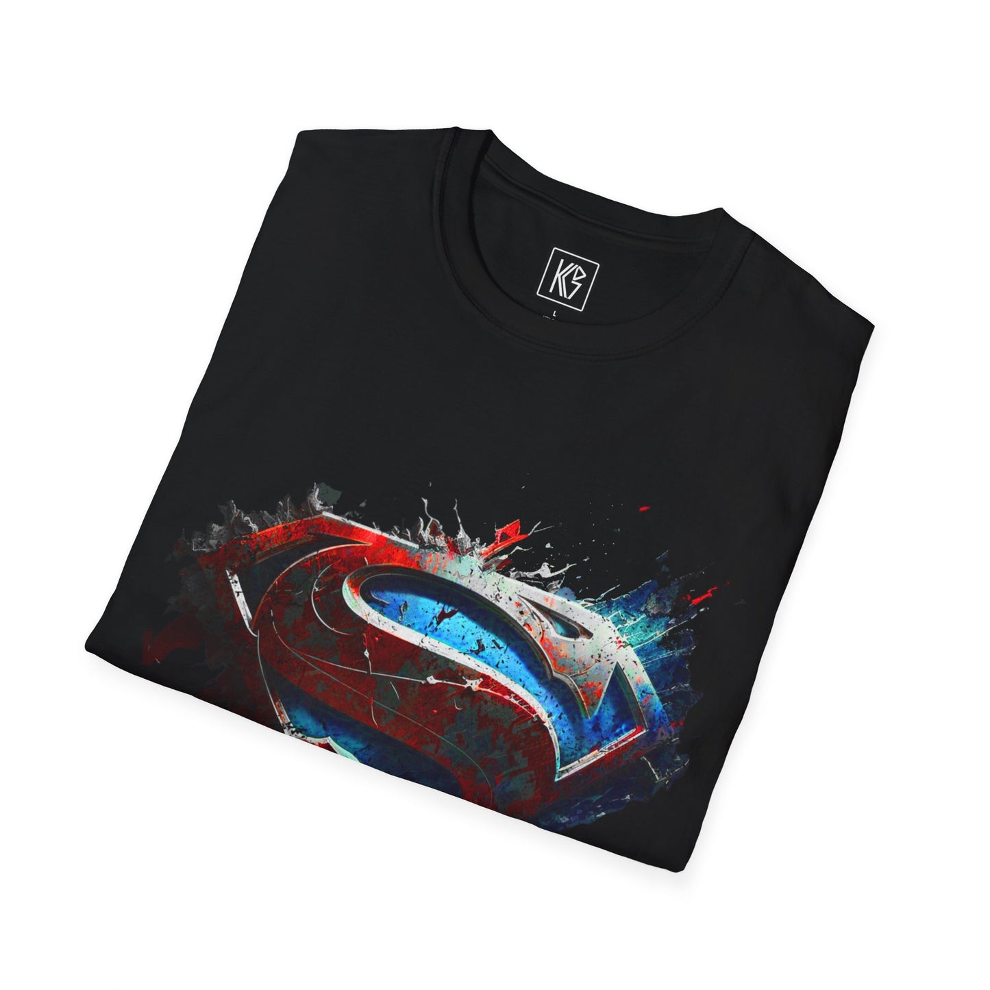 Superman hero Graphic Tee Softstyle by KGD Prints