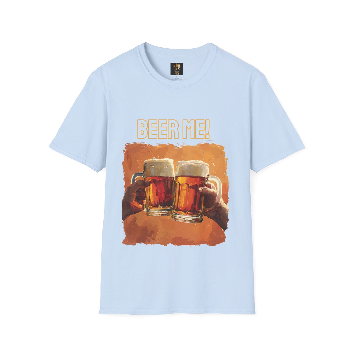 Beer Me Graphic Tee Softstyle by KGD Prints