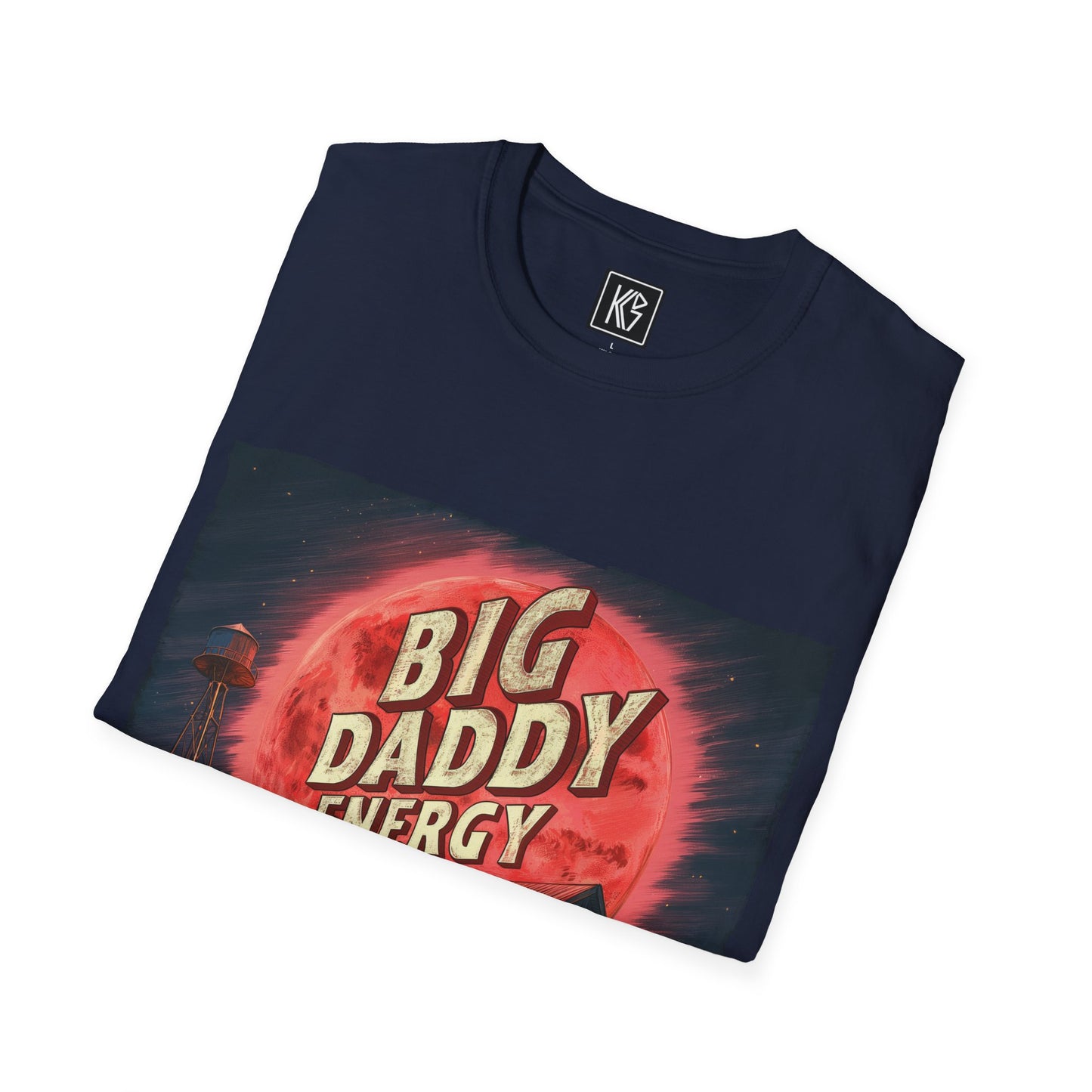 Big daddy Energy Graphic Tee Softstyle by KGD Prints