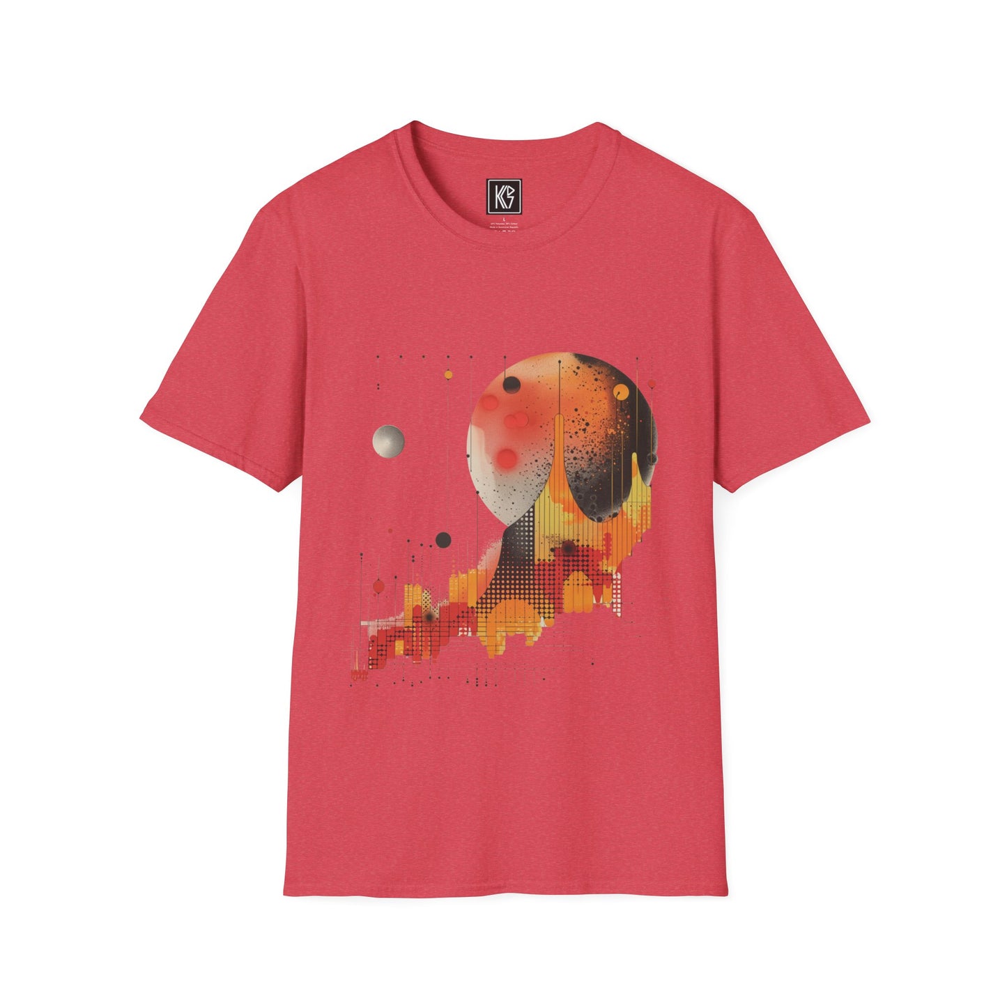 Moonrocks Graphic Tee Softstyle by KGD Prints