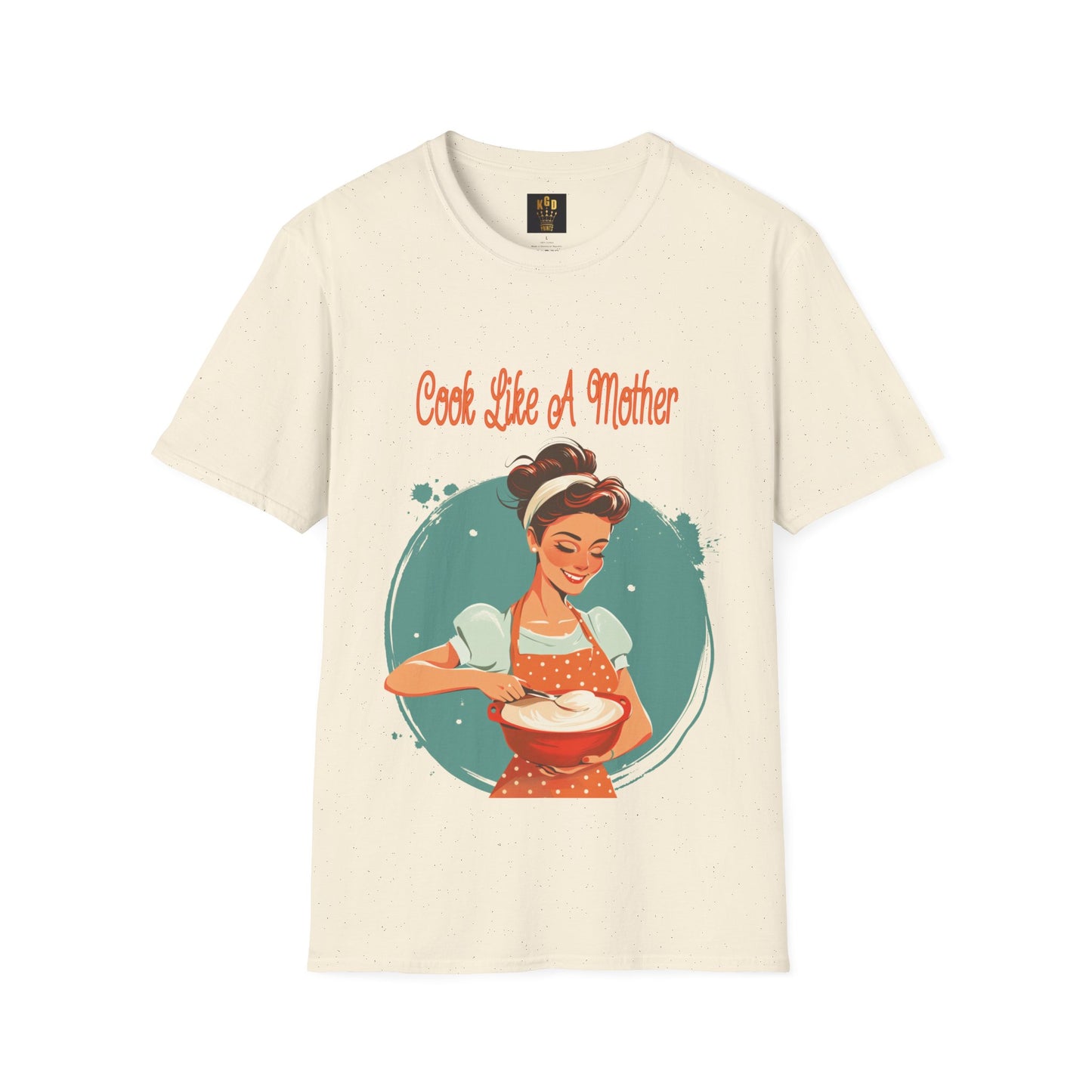 Cook Like a Mother Graphic Tee Softstyle by KGD Prints