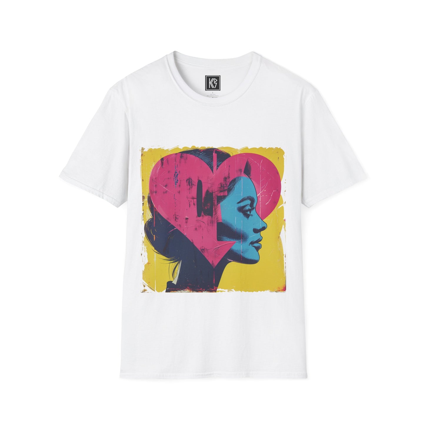 The one in your heart Graphic Tee Softstyle by KGD Prints