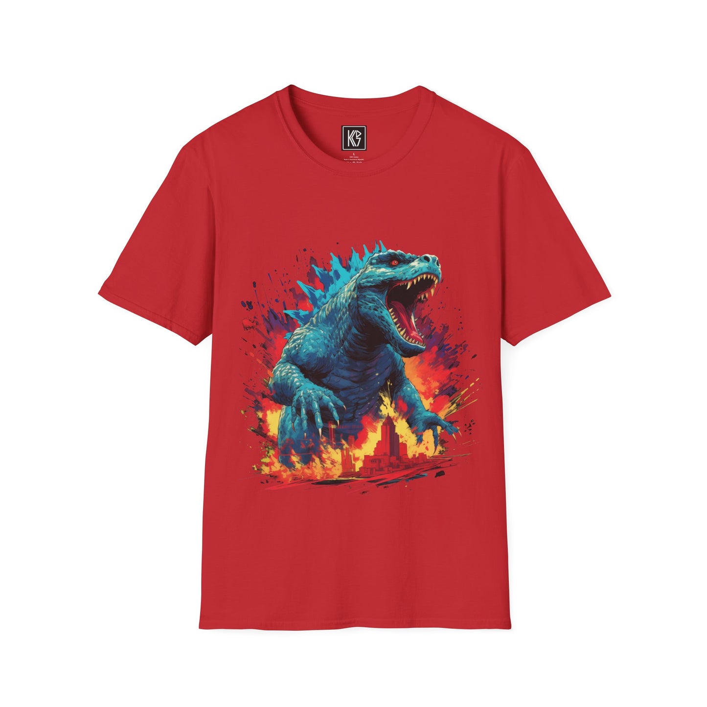 Monster splash Graphic Tee Softstyle by KGD Prints