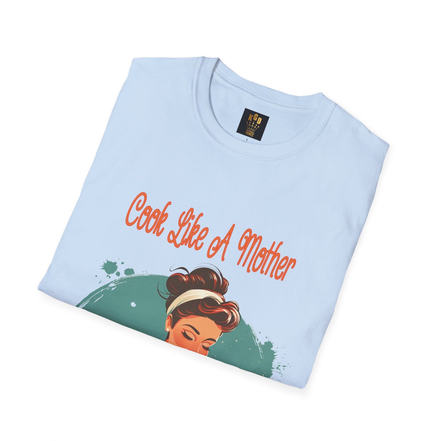 Cook Like a Mother Graphic Tee Softstyle by KGD Prints