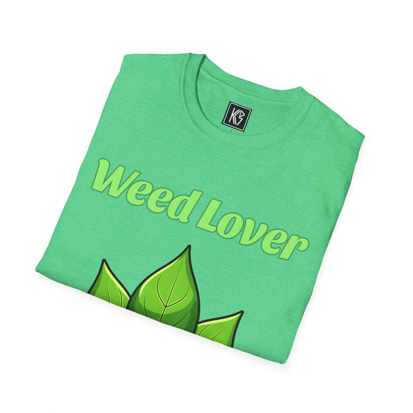 Weed lover Kawaii Graphic Tee Softstyle by KGD Prints