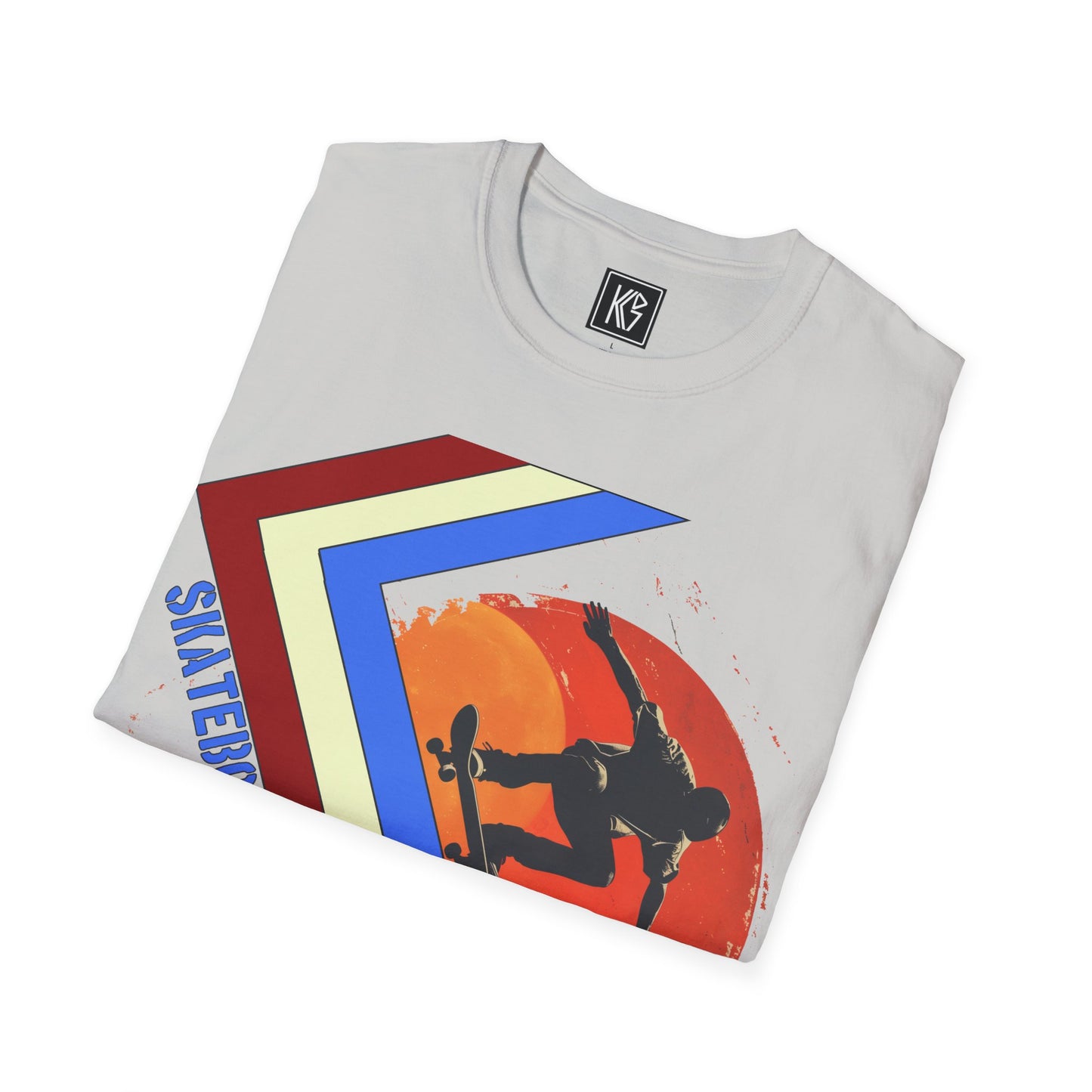 Skateboarding Graphic Tee Softstyle by KGD Prints
