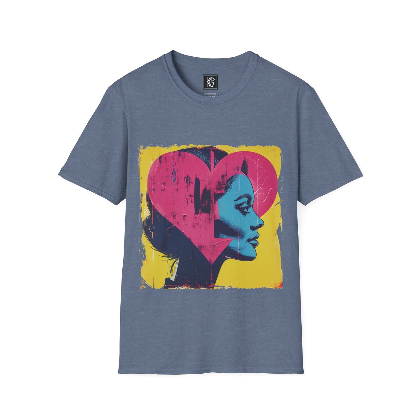 The one in your heart Graphic Tee Softstyle by KGD Prints