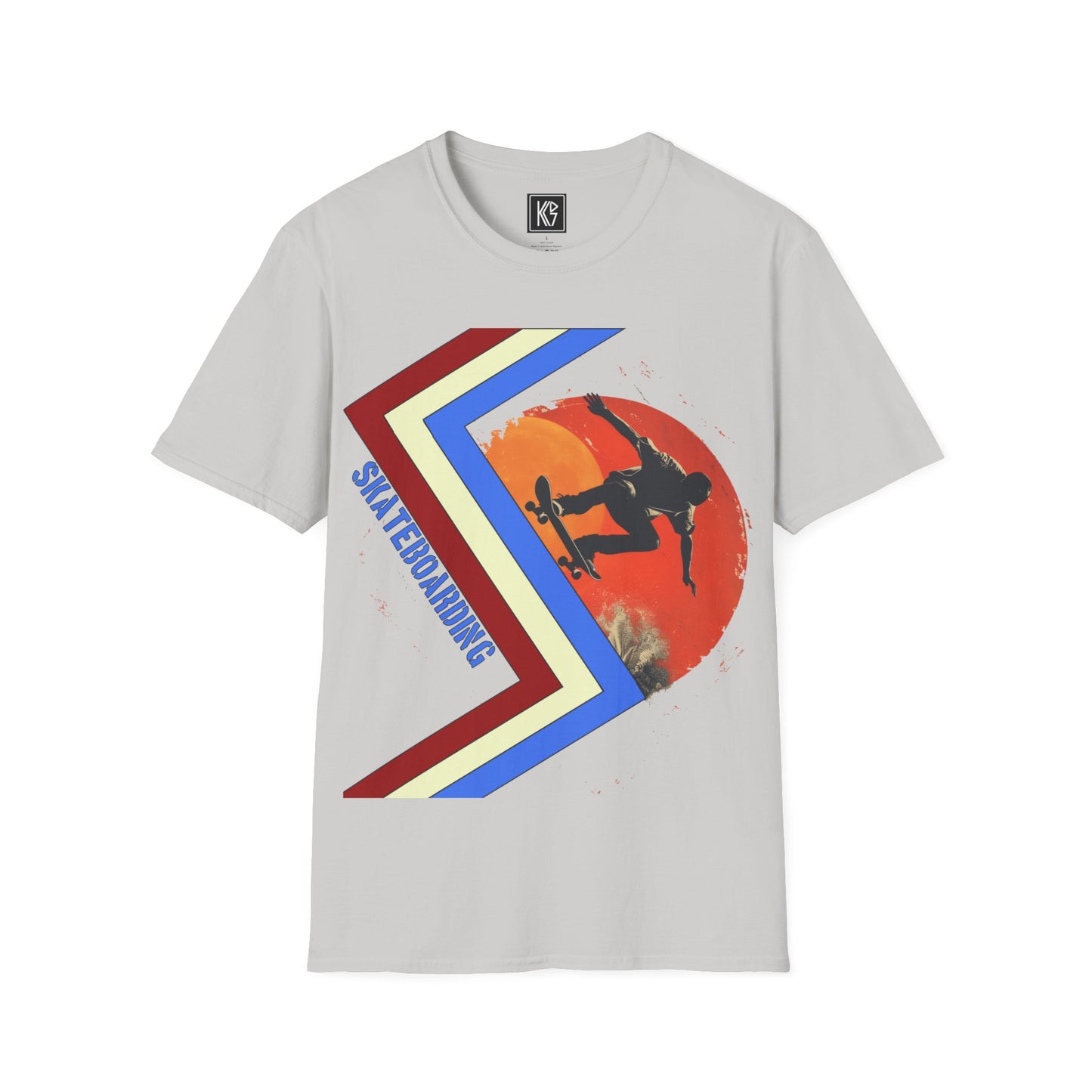 Skateboarding Graphic Tee Softstyle by KGD Prints