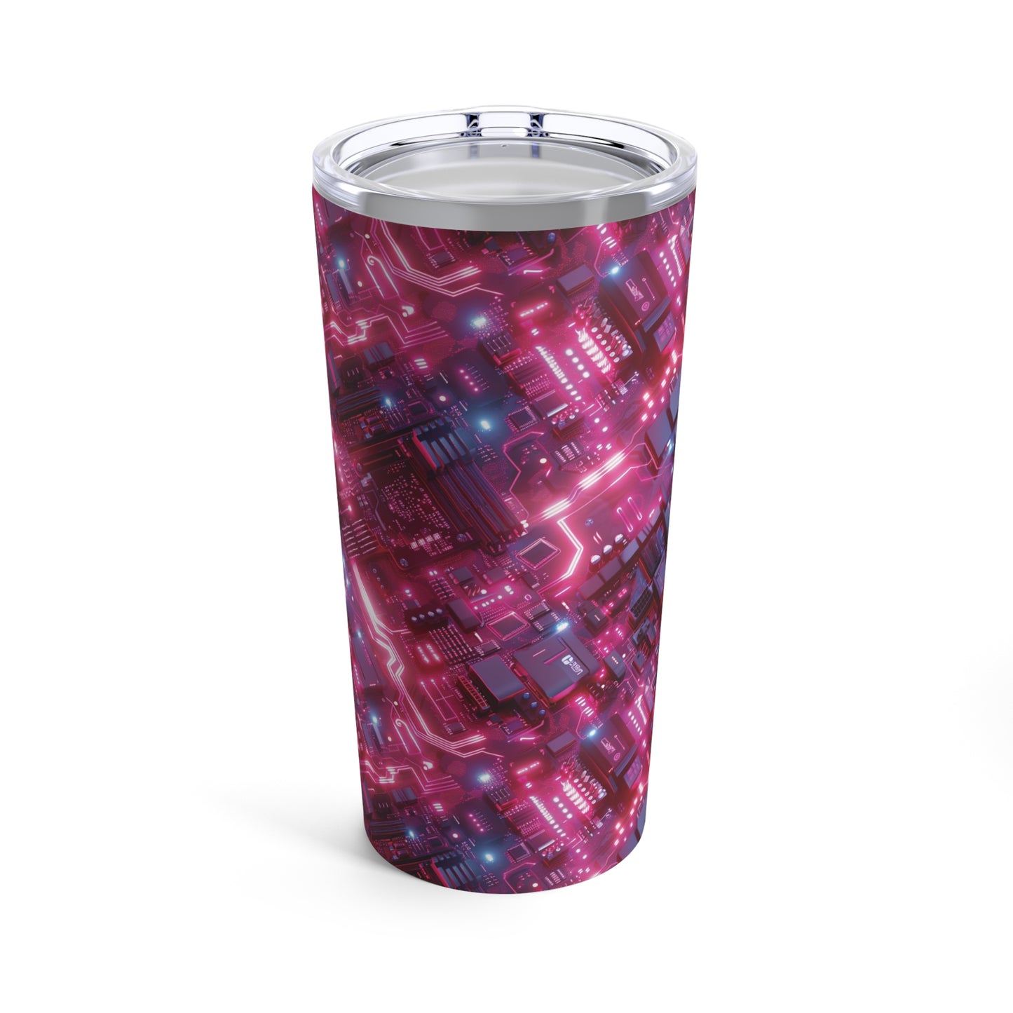 Pink Motherboard pattern Tumbler 20oz