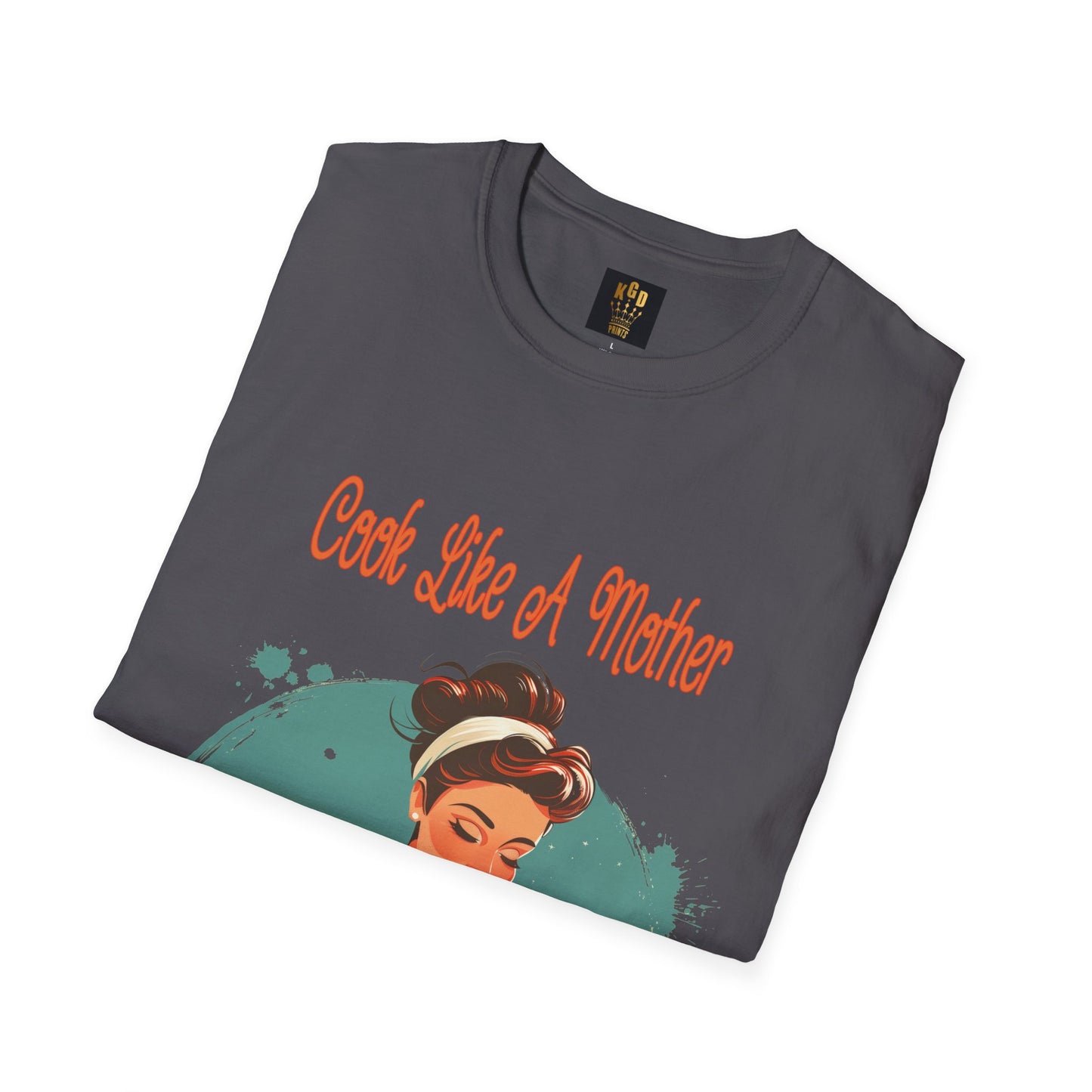 Cook Like a Mother Graphic Tee Softstyle by KGD Prints