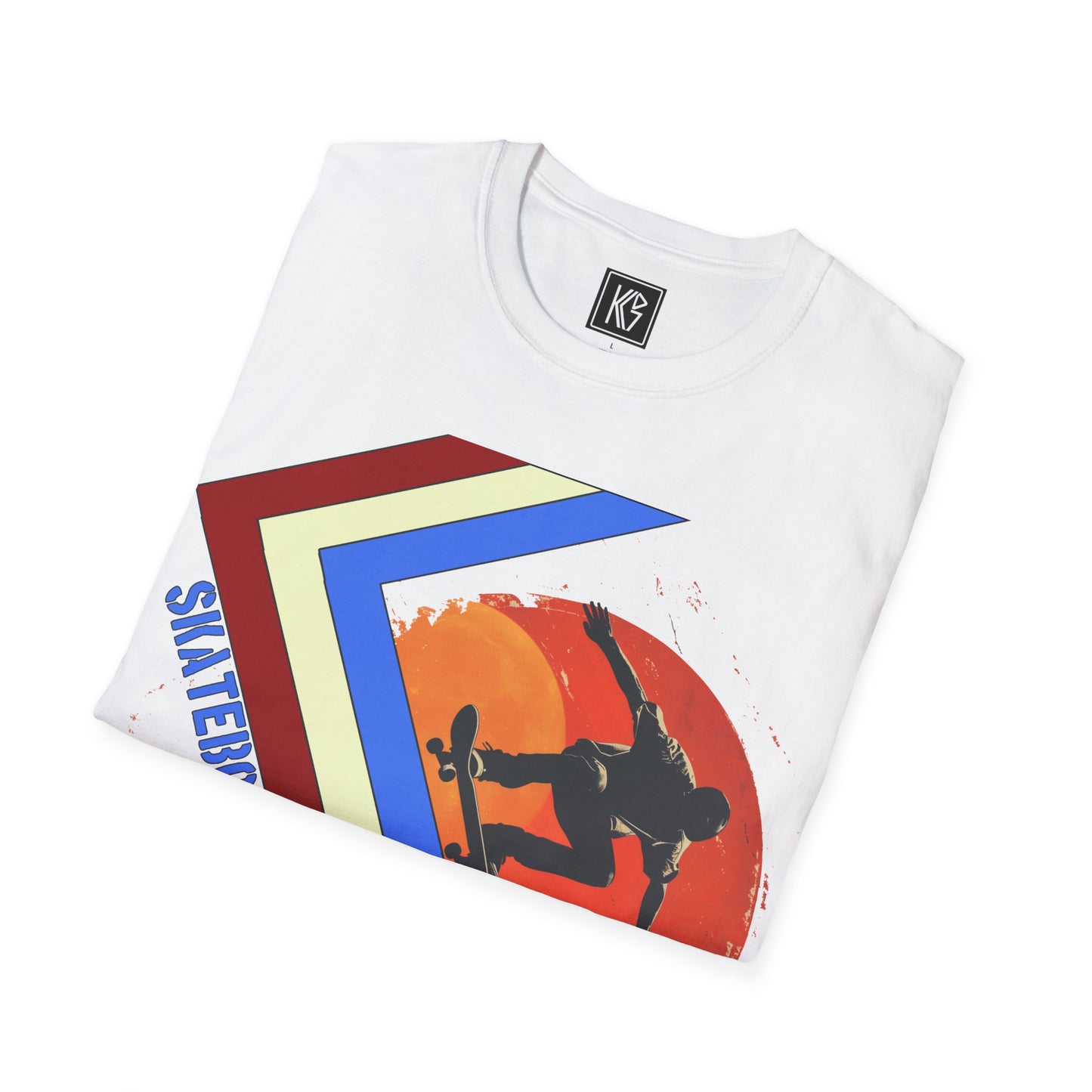 Skateboarding Graphic Tee Softstyle by KGD Prints