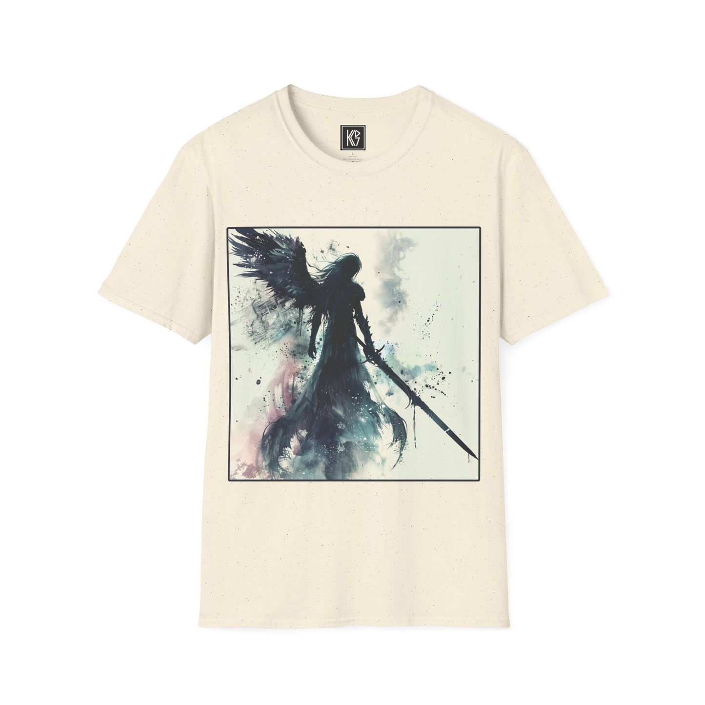 One winged Angel Graphic Tee Softstyle by KGD Prints