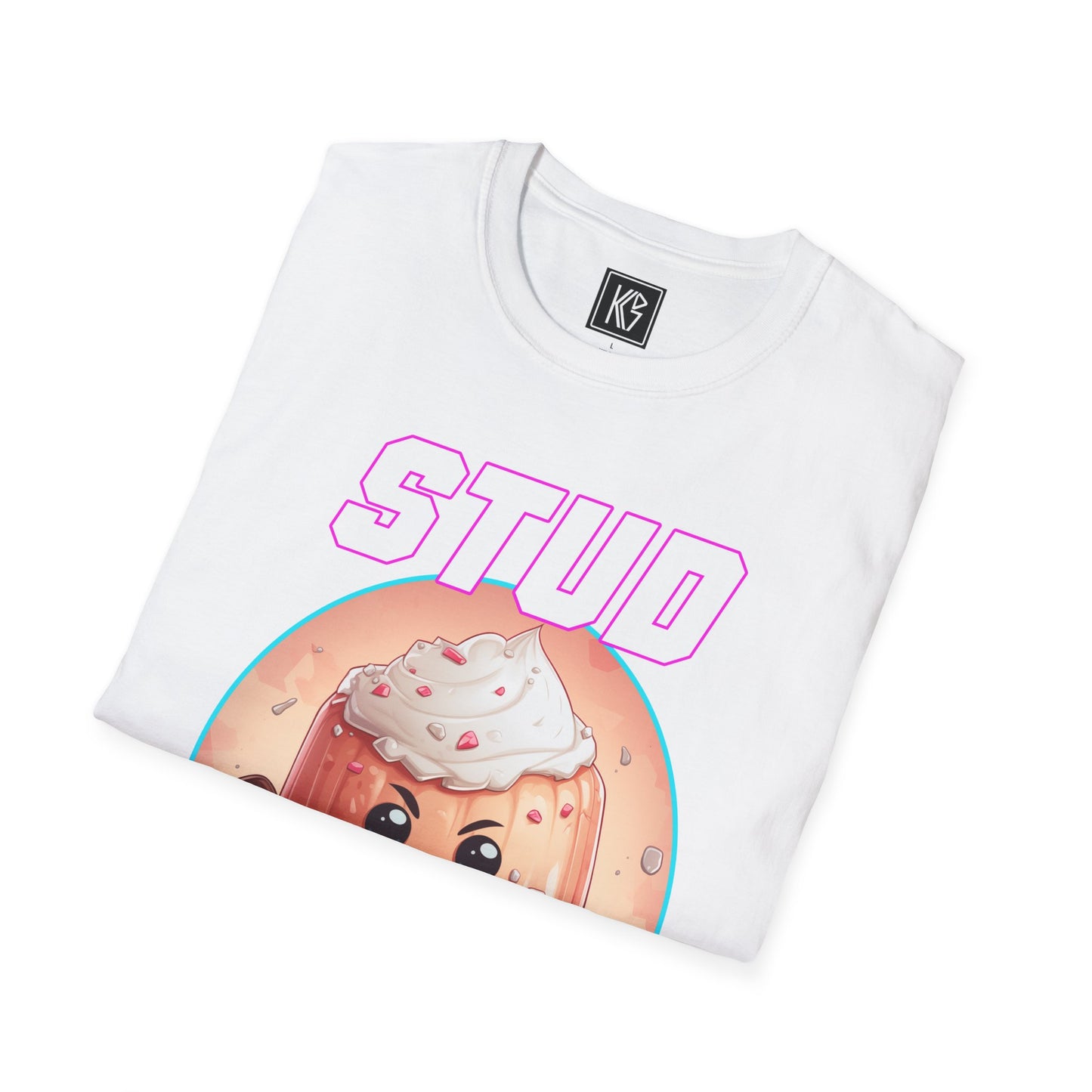 Stud Muffin Kawaii Graphic Tee Softstyle by KGD Prints