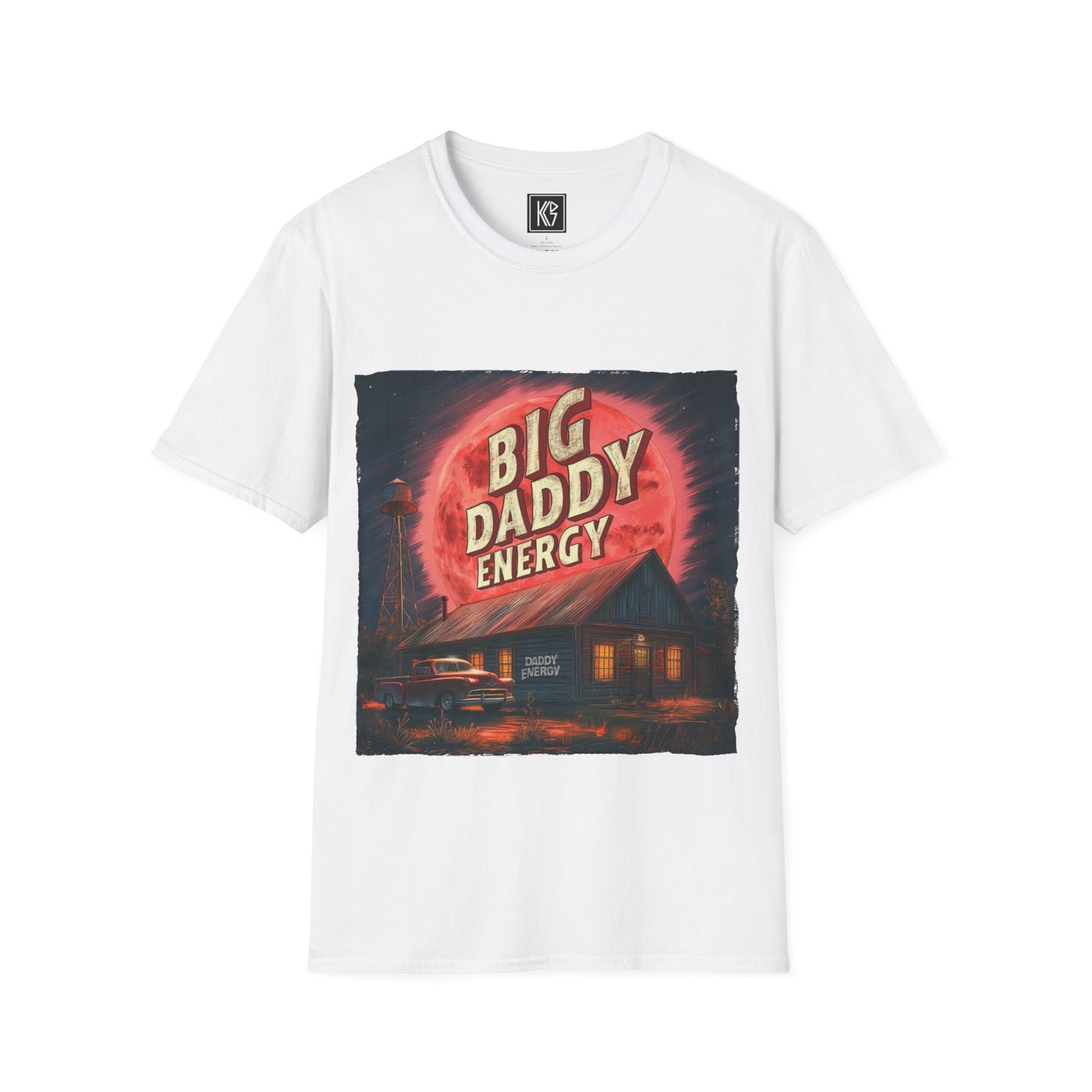 Big daddy Energy Graphic Tee Softstyle by KGD Prints