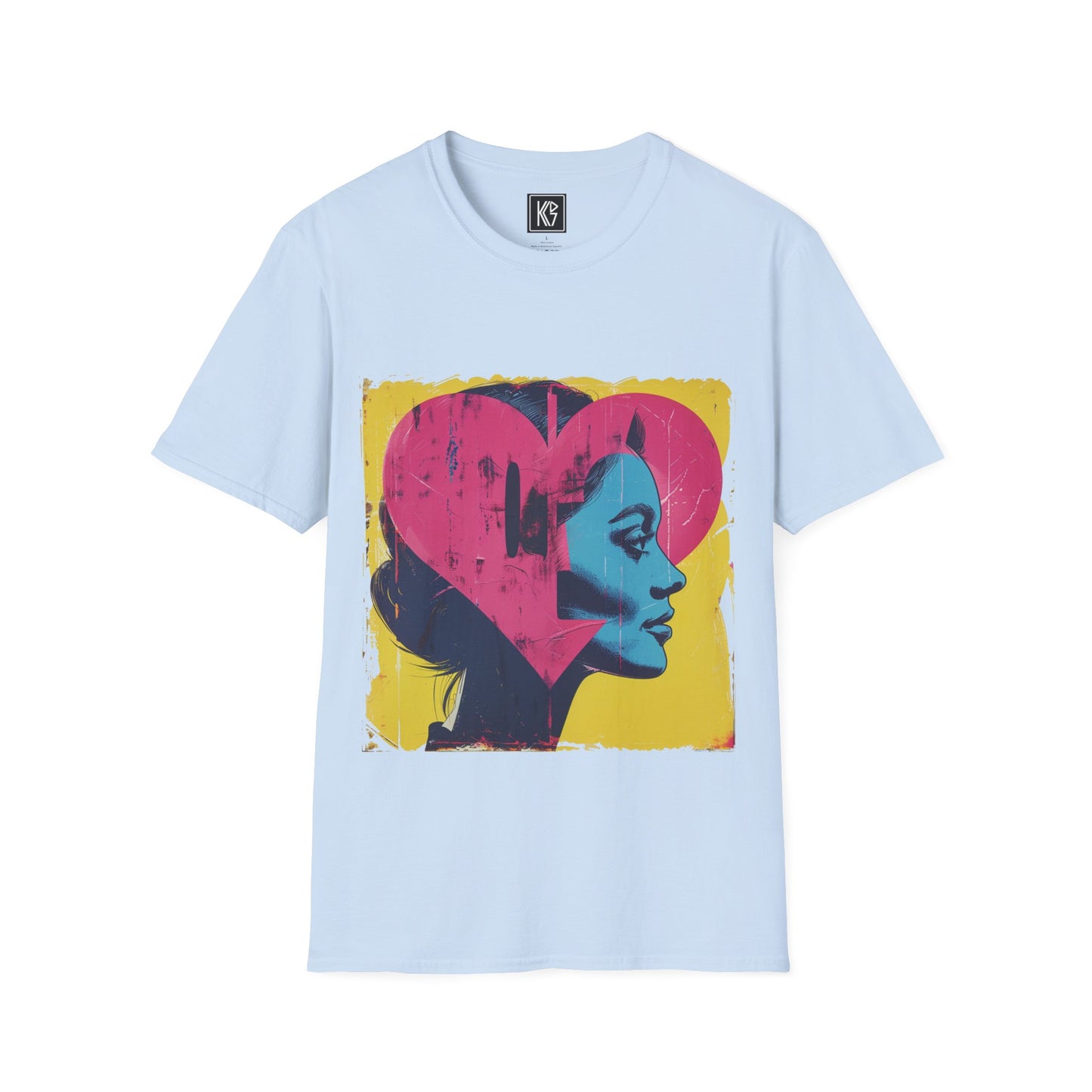 The one in your heart Graphic Tee Softstyle by KGD Prints