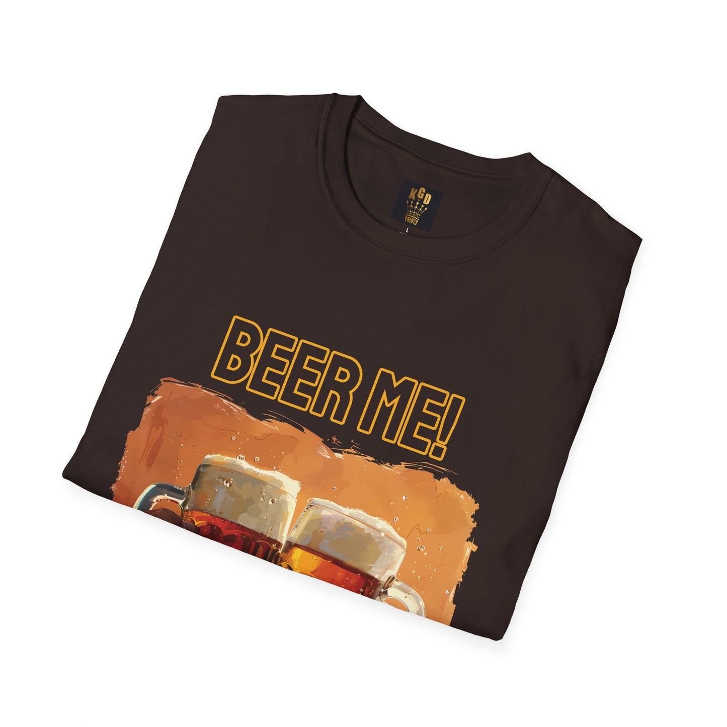 Beer Me Graphic Tee Softstyle by KGD Prints