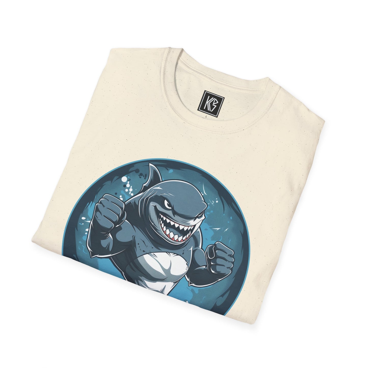 Gym Shark workout Graphic Tee Softstyle by KGD Prints