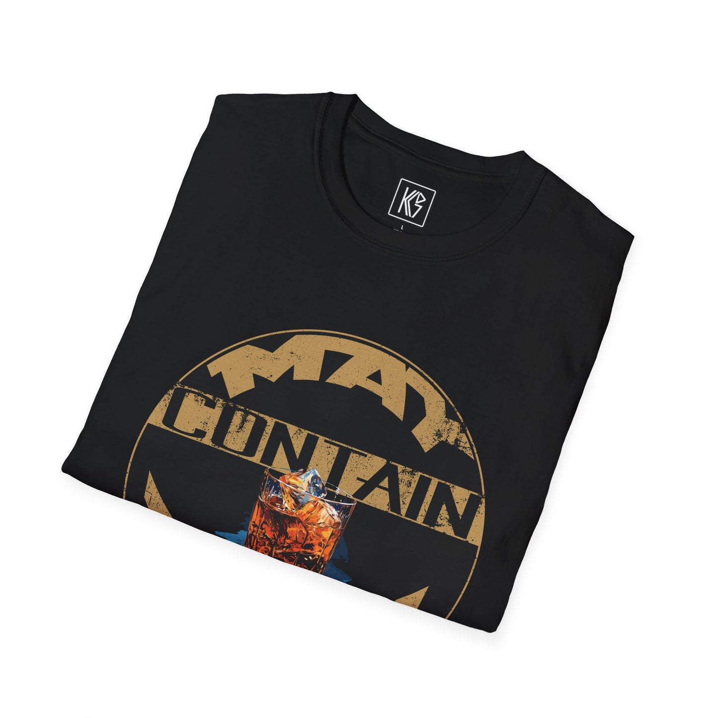 May contain Rum Graphic Tee Softstyle by KGD Prints