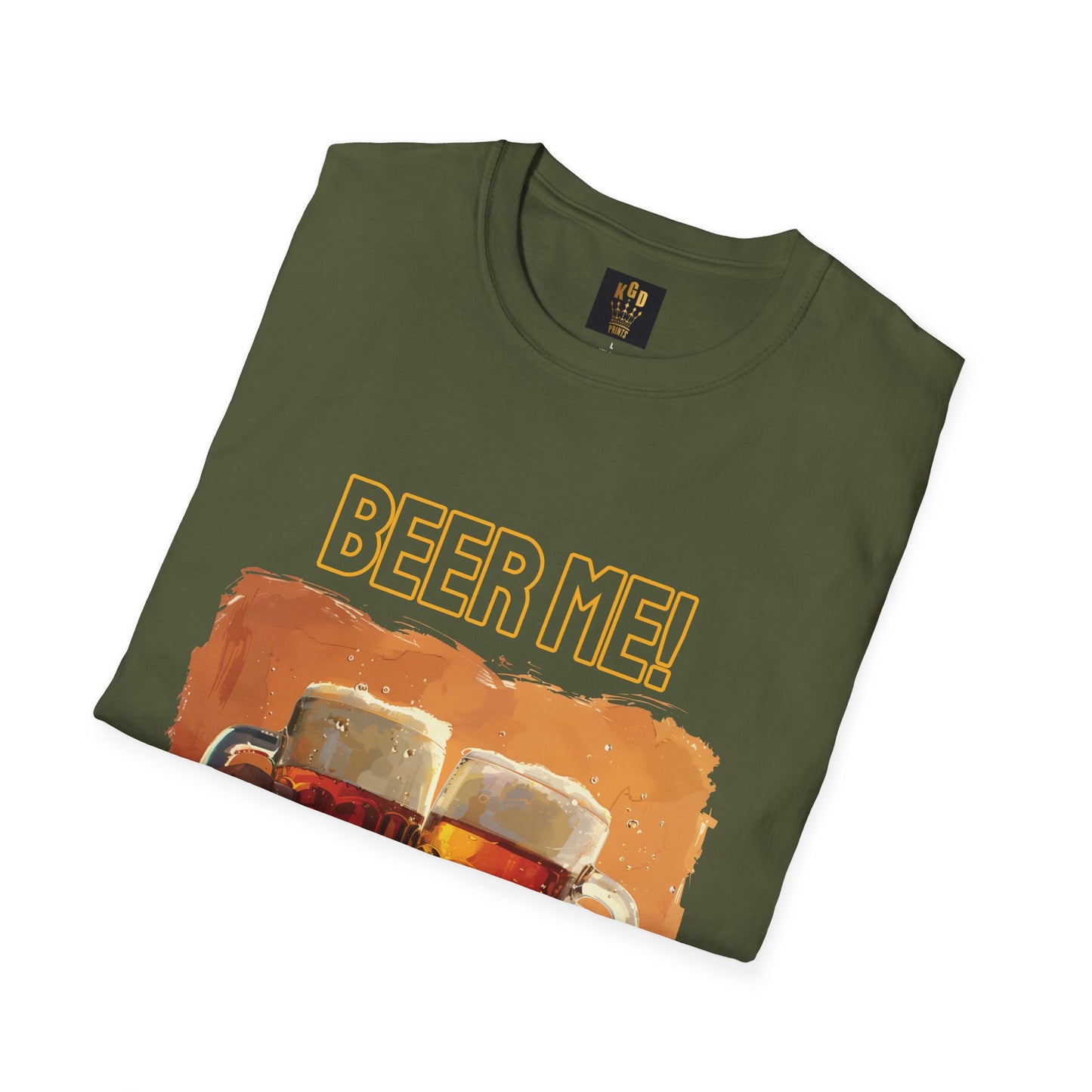 Beer Me Graphic Tee Softstyle by KGD Prints