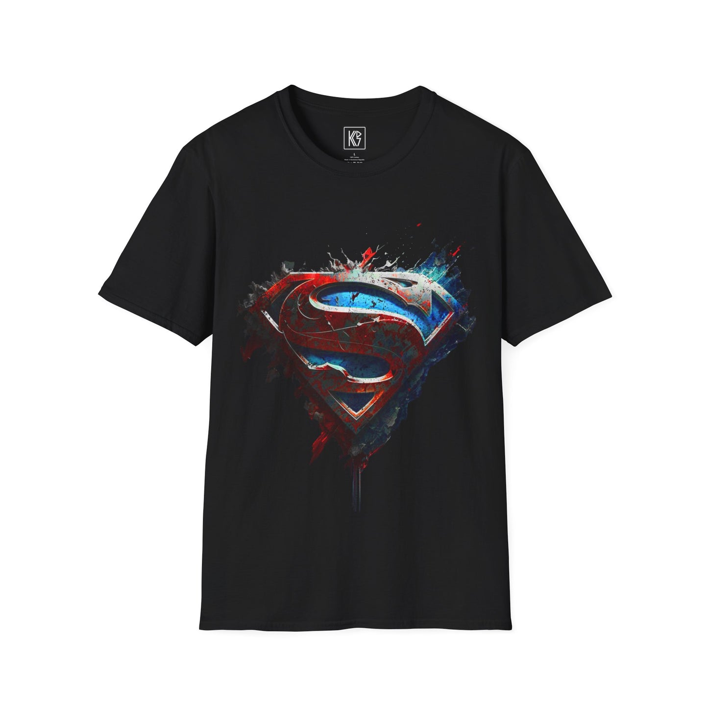 Superman hero Graphic Tee Softstyle by KGD Prints