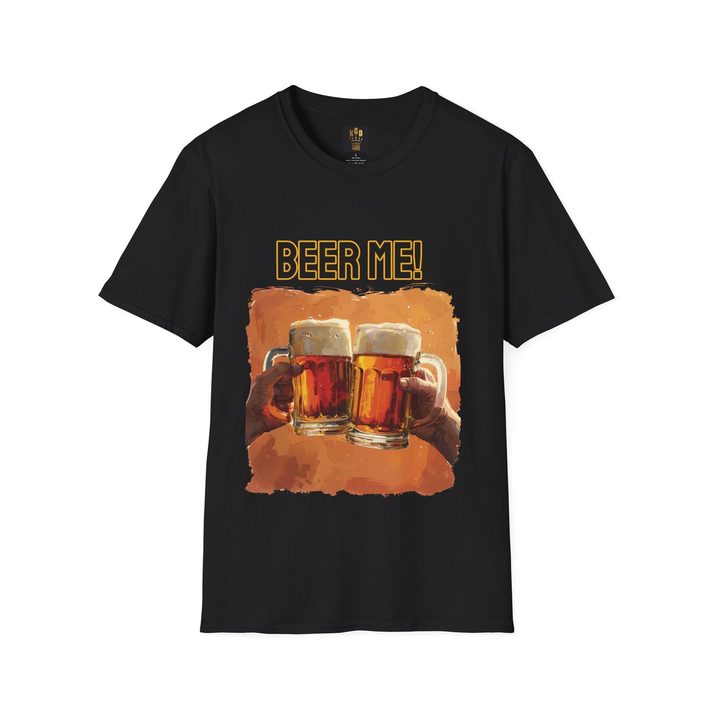 Beer Me Graphic Tee Softstyle by KGD Prints