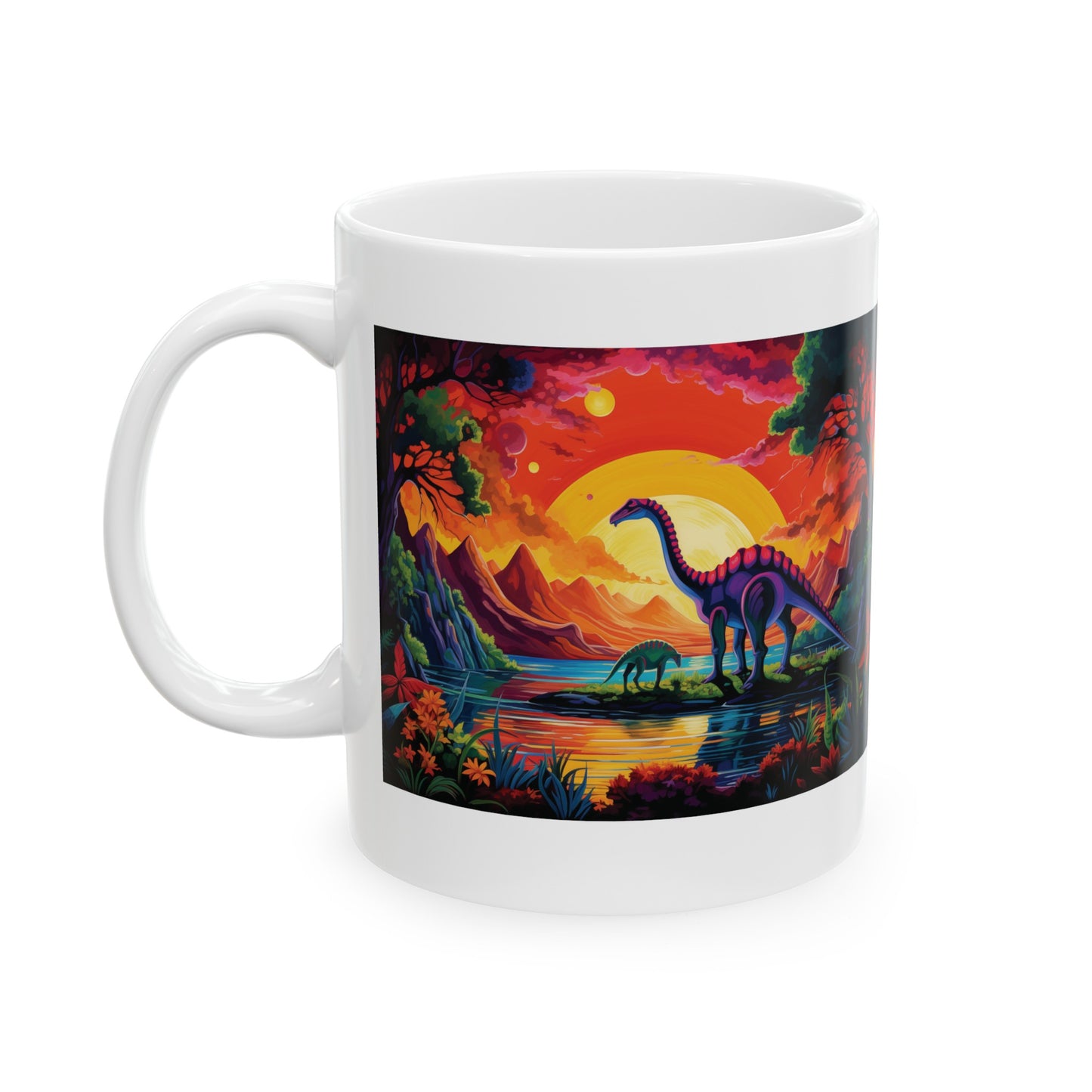 Dino Jurassic 1 Ceramic Mug 11oz