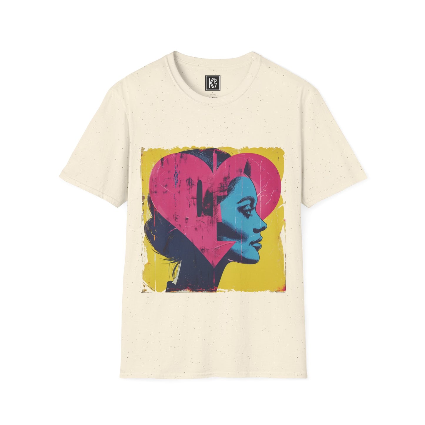 The one in your heart Graphic Tee Softstyle by KGD Prints
