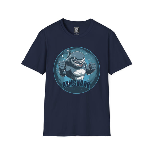 Gym Shark workout Graphic Tee Softstyle by KGD Prints