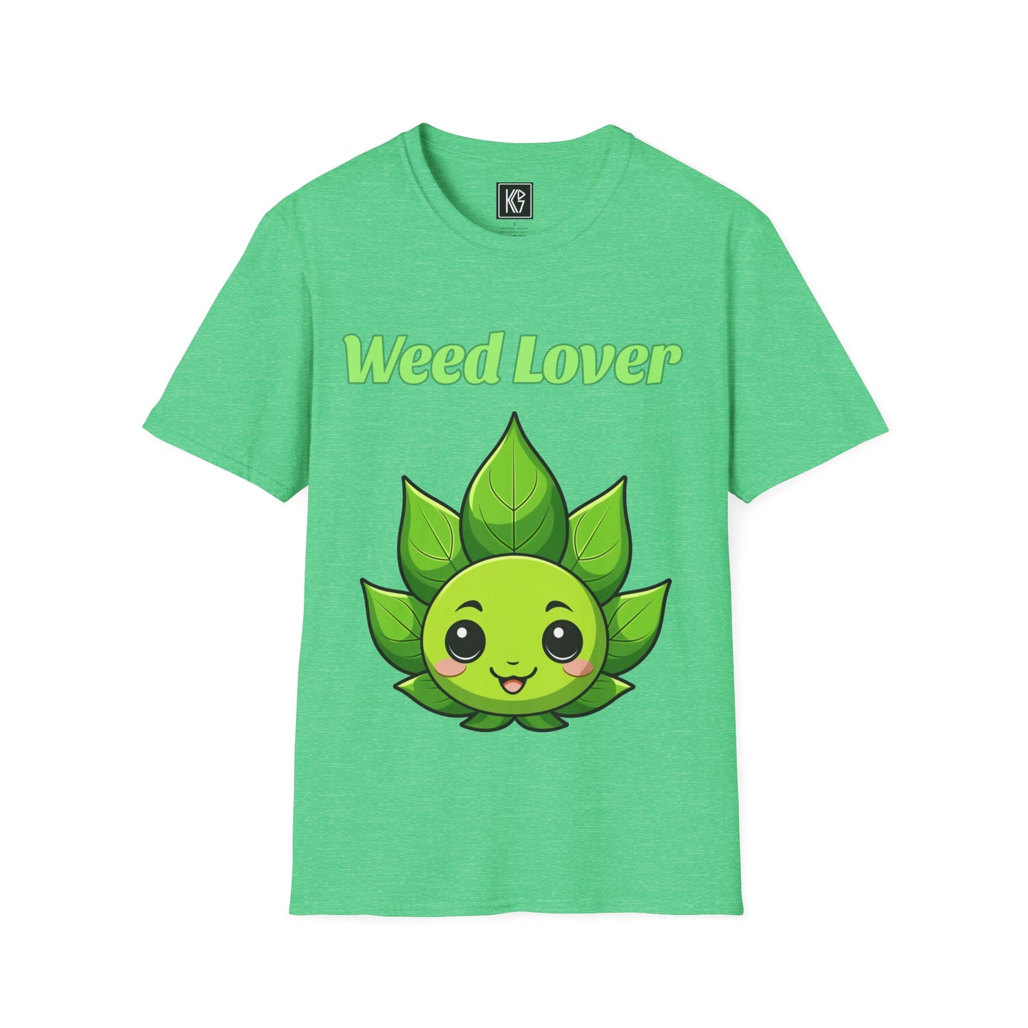 Weed lover Kawaii Graphic Tee Softstyle by KGD Prints