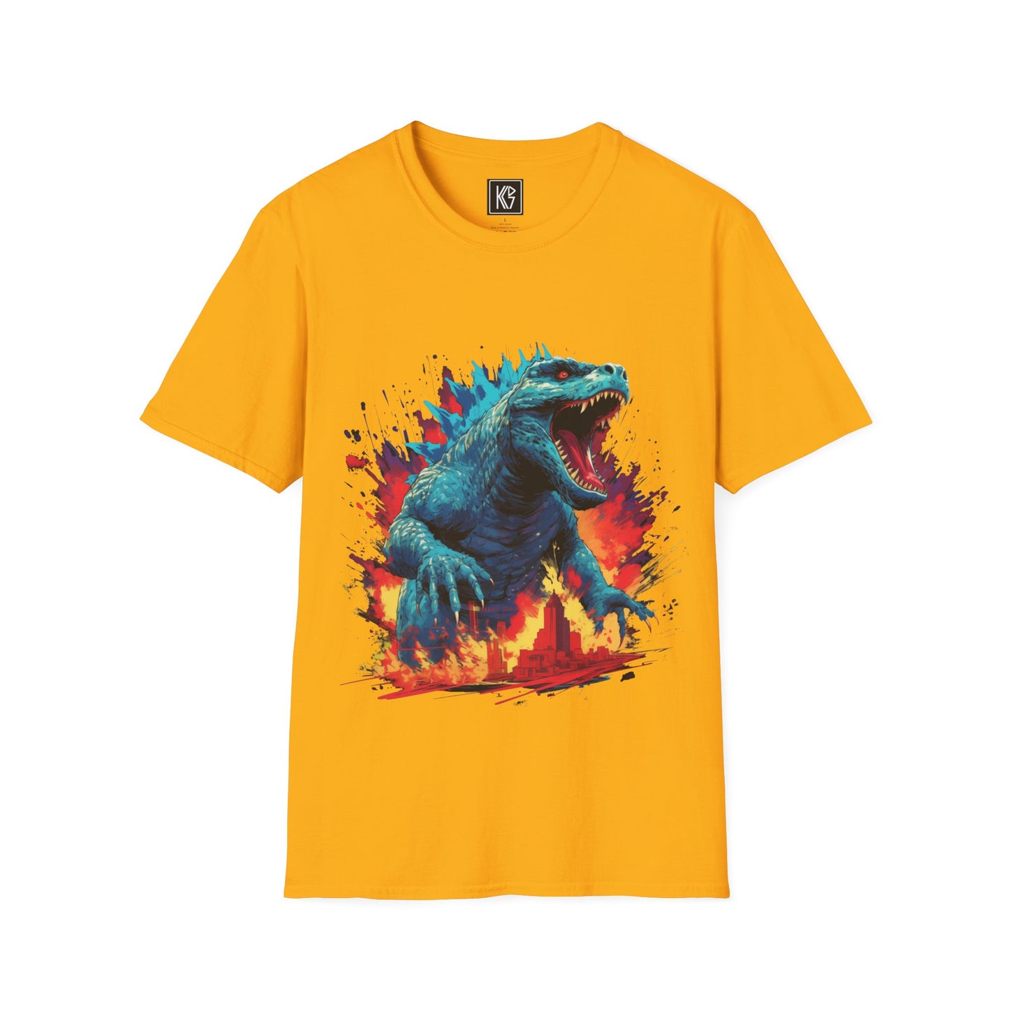 Monster splash Graphic Tee Softstyle by KGD Prints