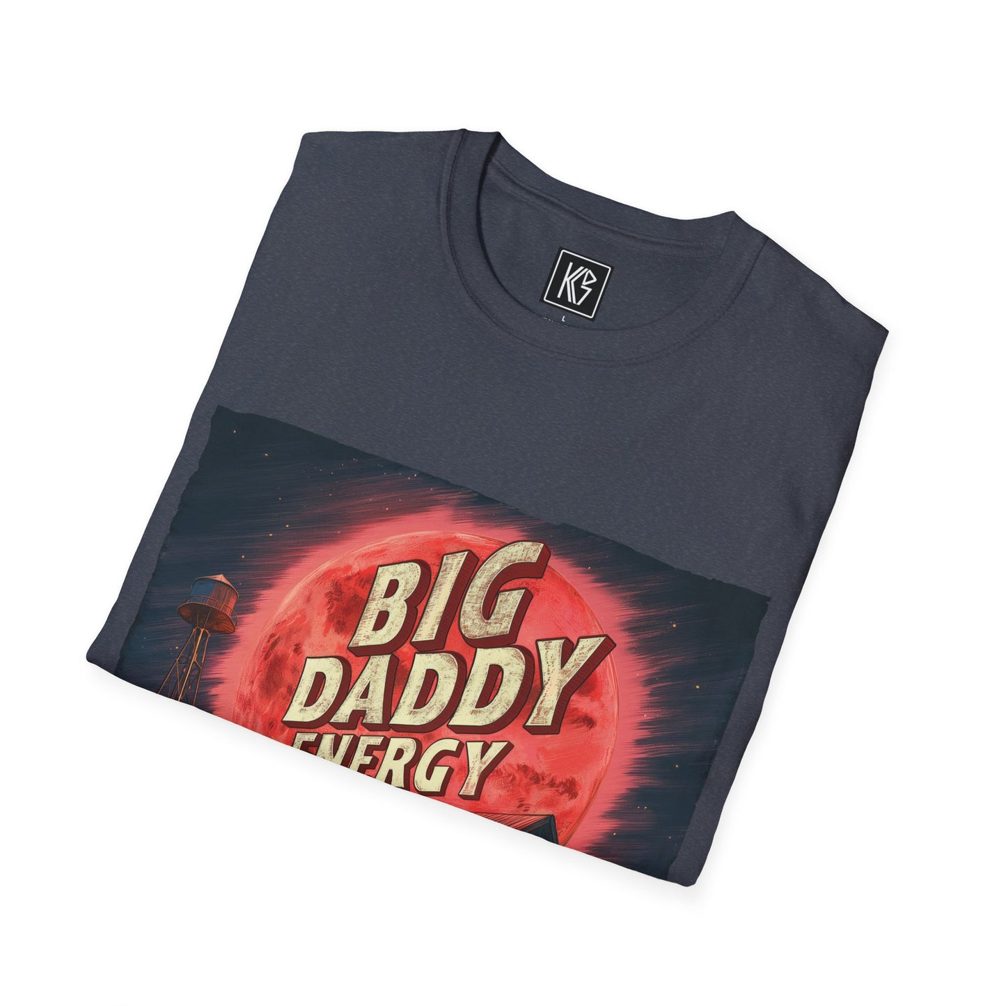 Big daddy Energy Graphic Tee Softstyle by KGD Prints