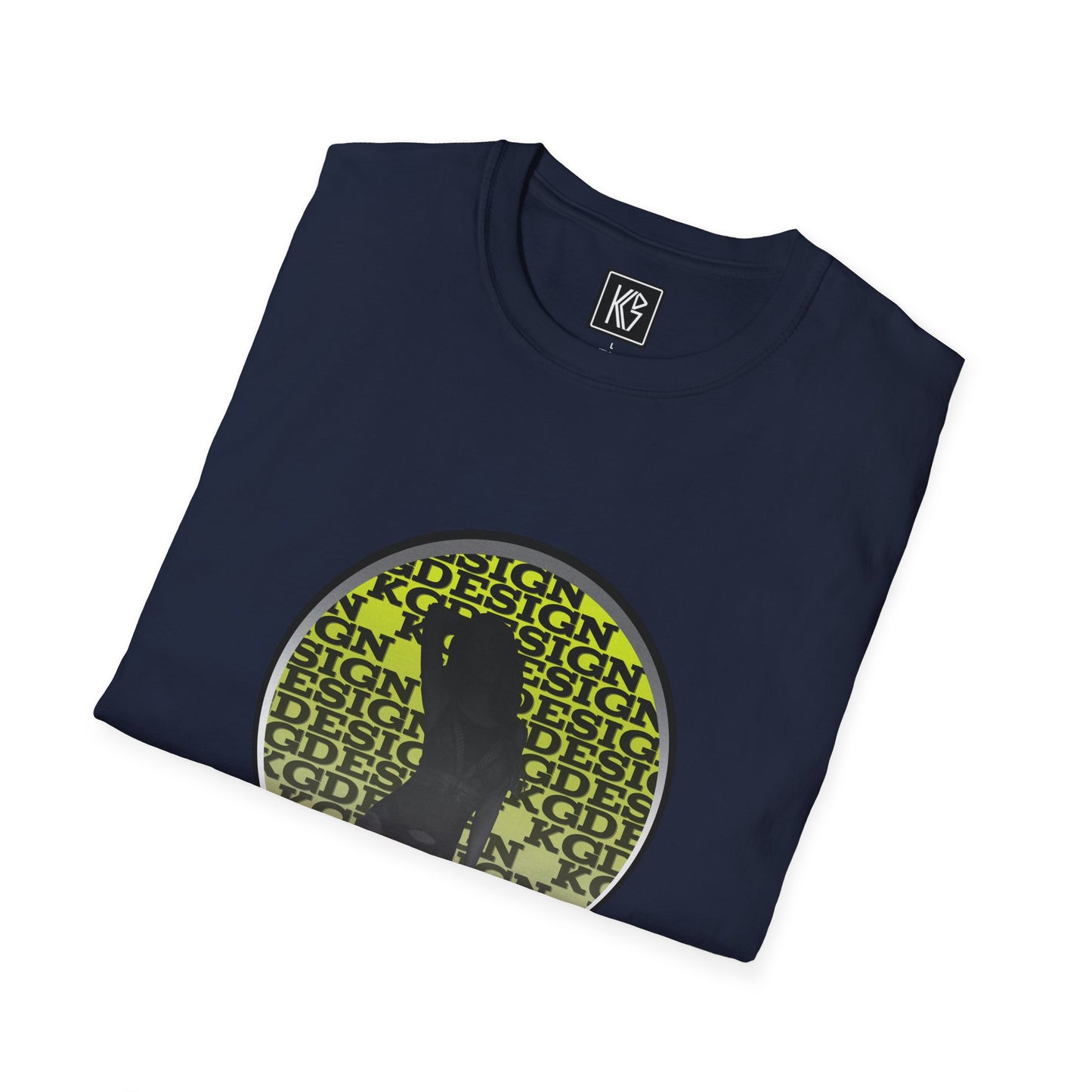 Keyhole Graphic Tee Softstyle by KGD Prints
