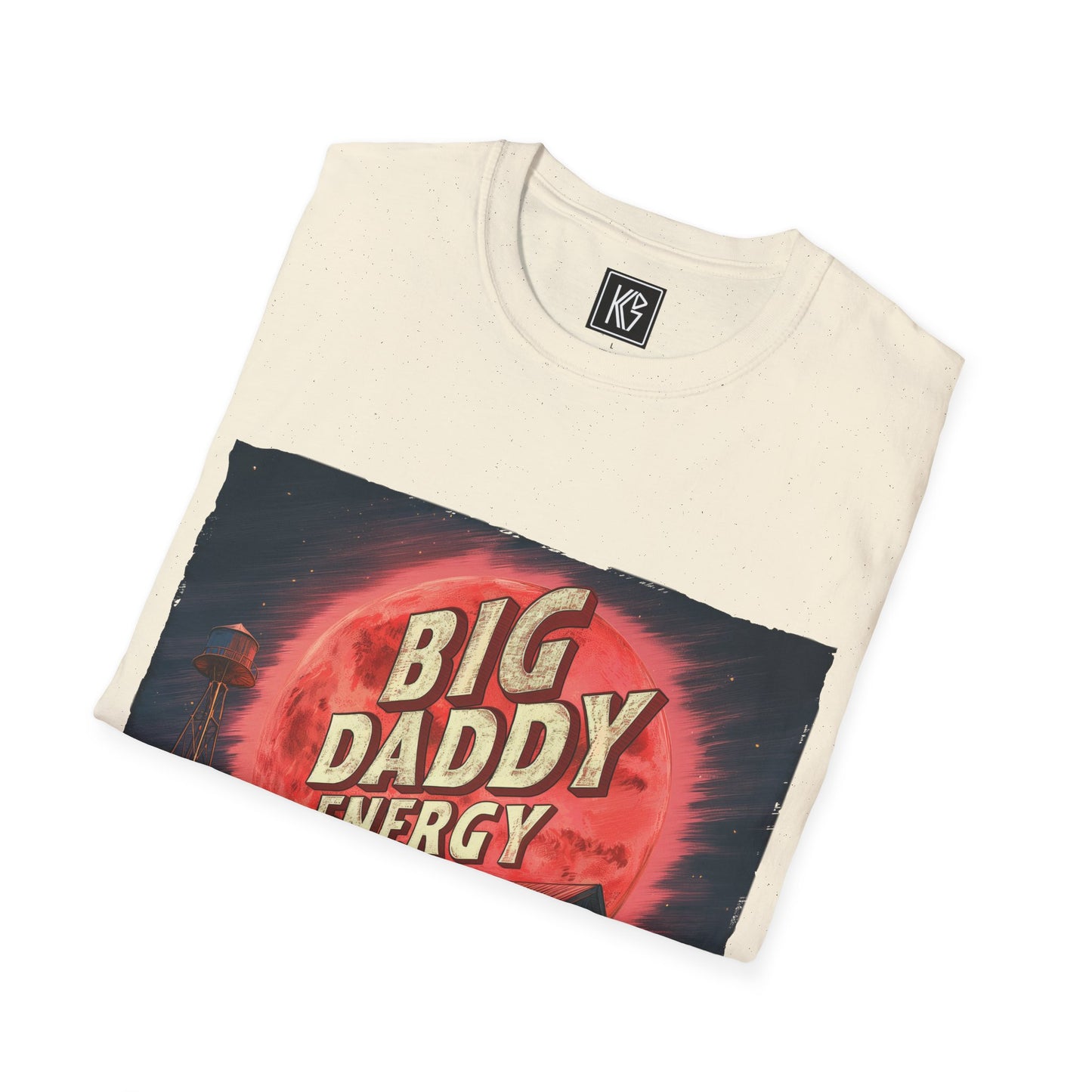 Big daddy Energy Graphic Tee Softstyle by KGD Prints