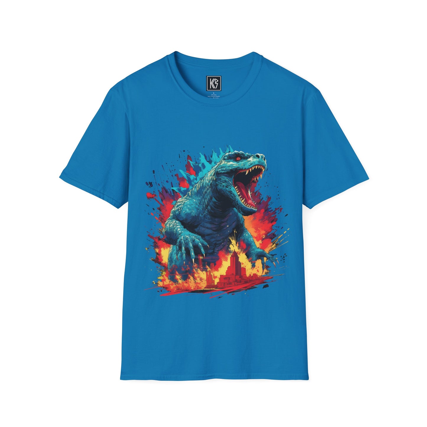 Monster splash Graphic Tee Softstyle by KGD Prints