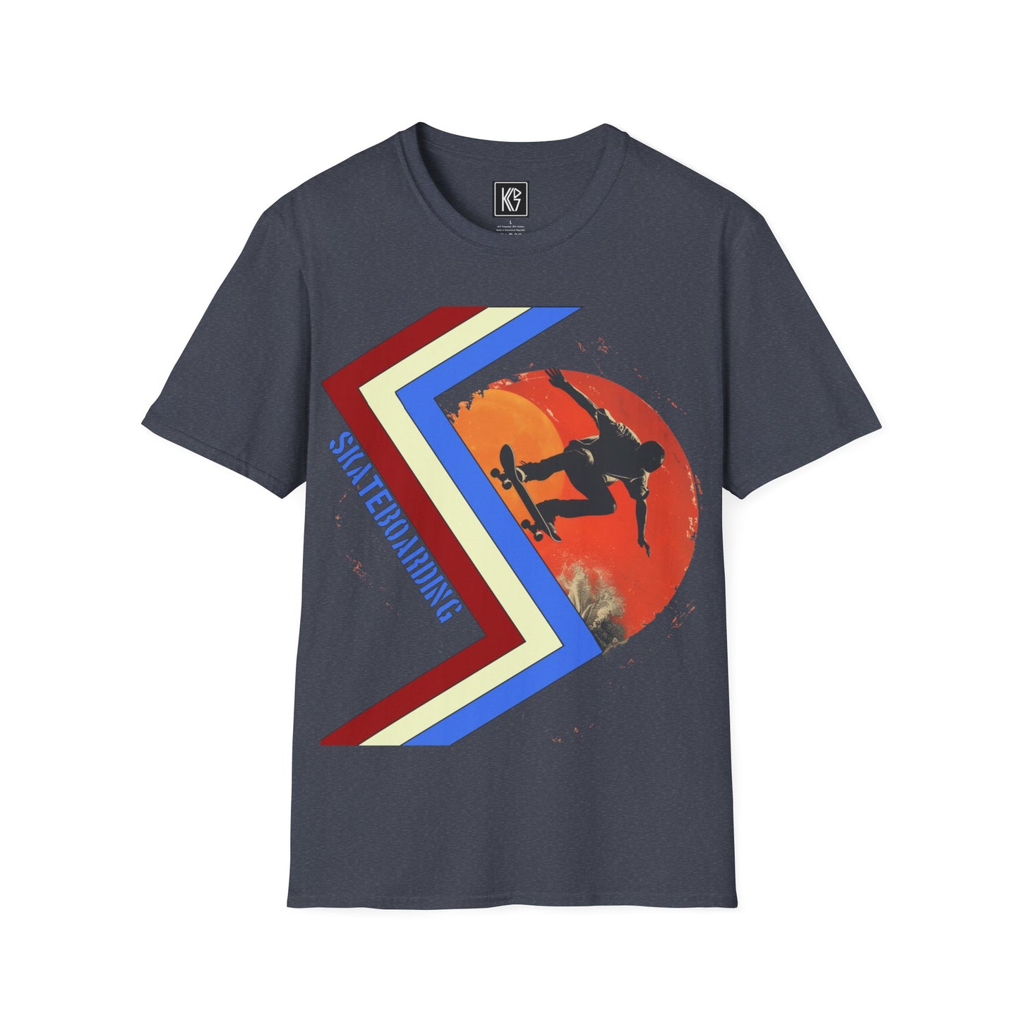 Skateboarding Graphic Tee Softstyle by KGD Prints