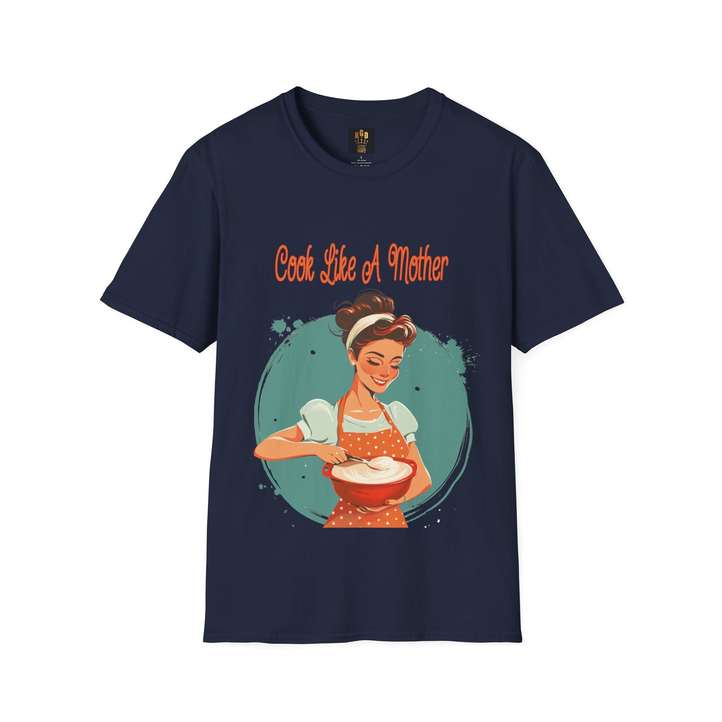 Cook Like a Mother Graphic Tee Softstyle by KGD Prints