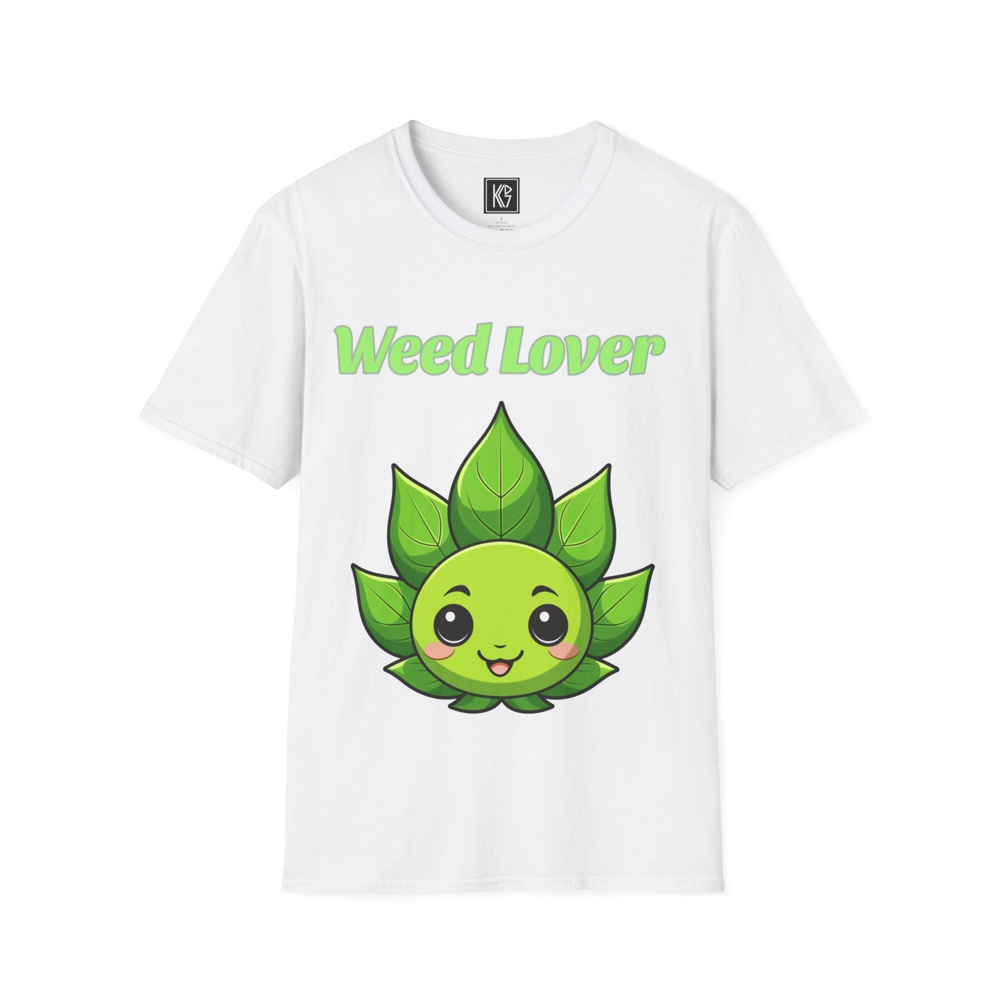 Weed lover Kawaii Graphic Tee Softstyle by KGD Prints